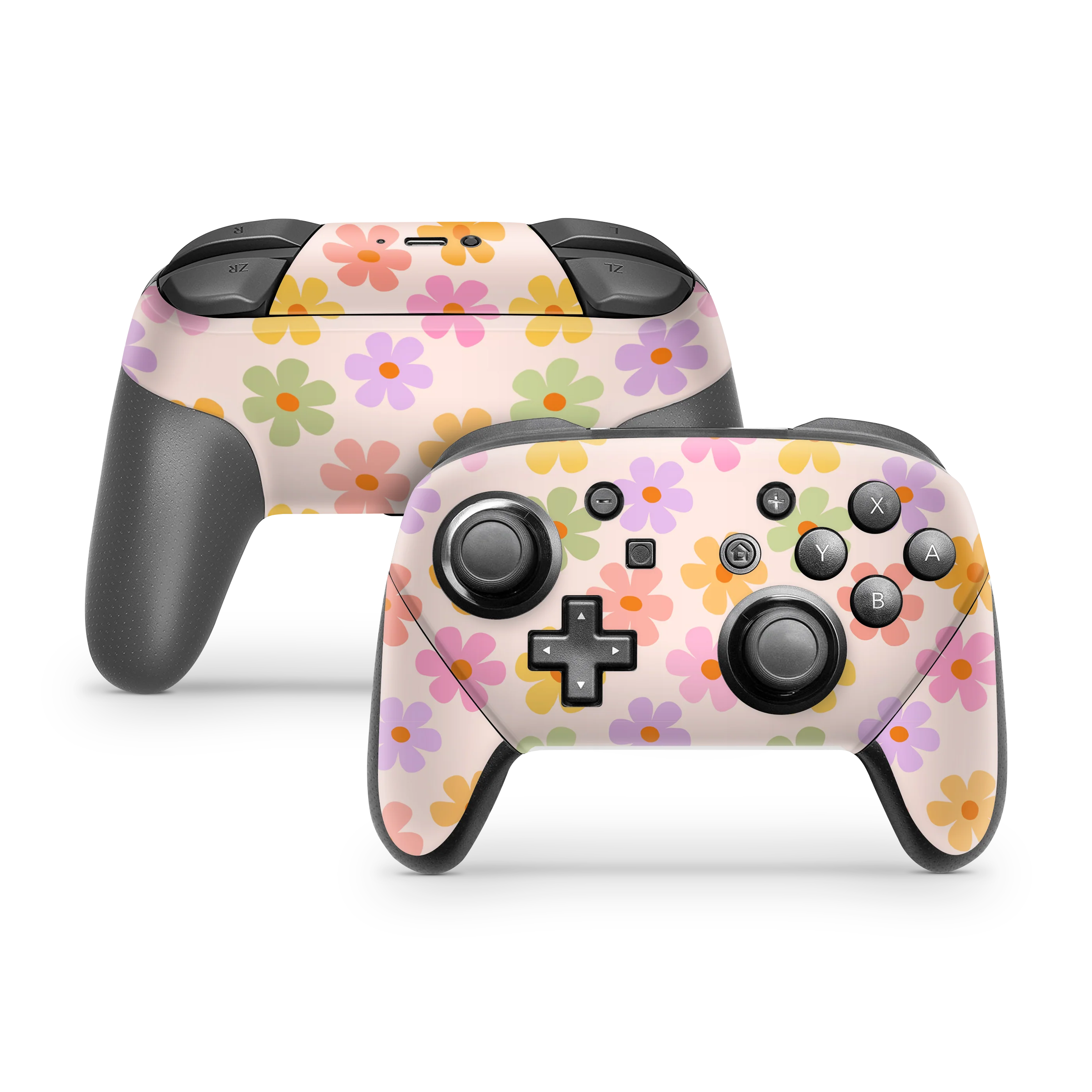 Nintendo Switch Controller Skin Daisy