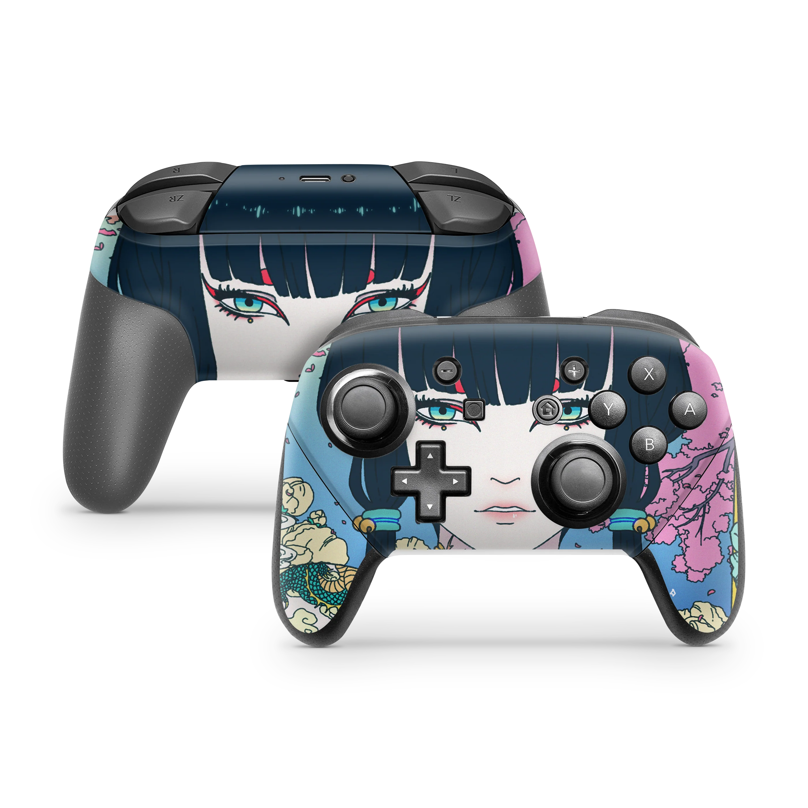 Nintendo Switch Controller Skin Kirisame V1