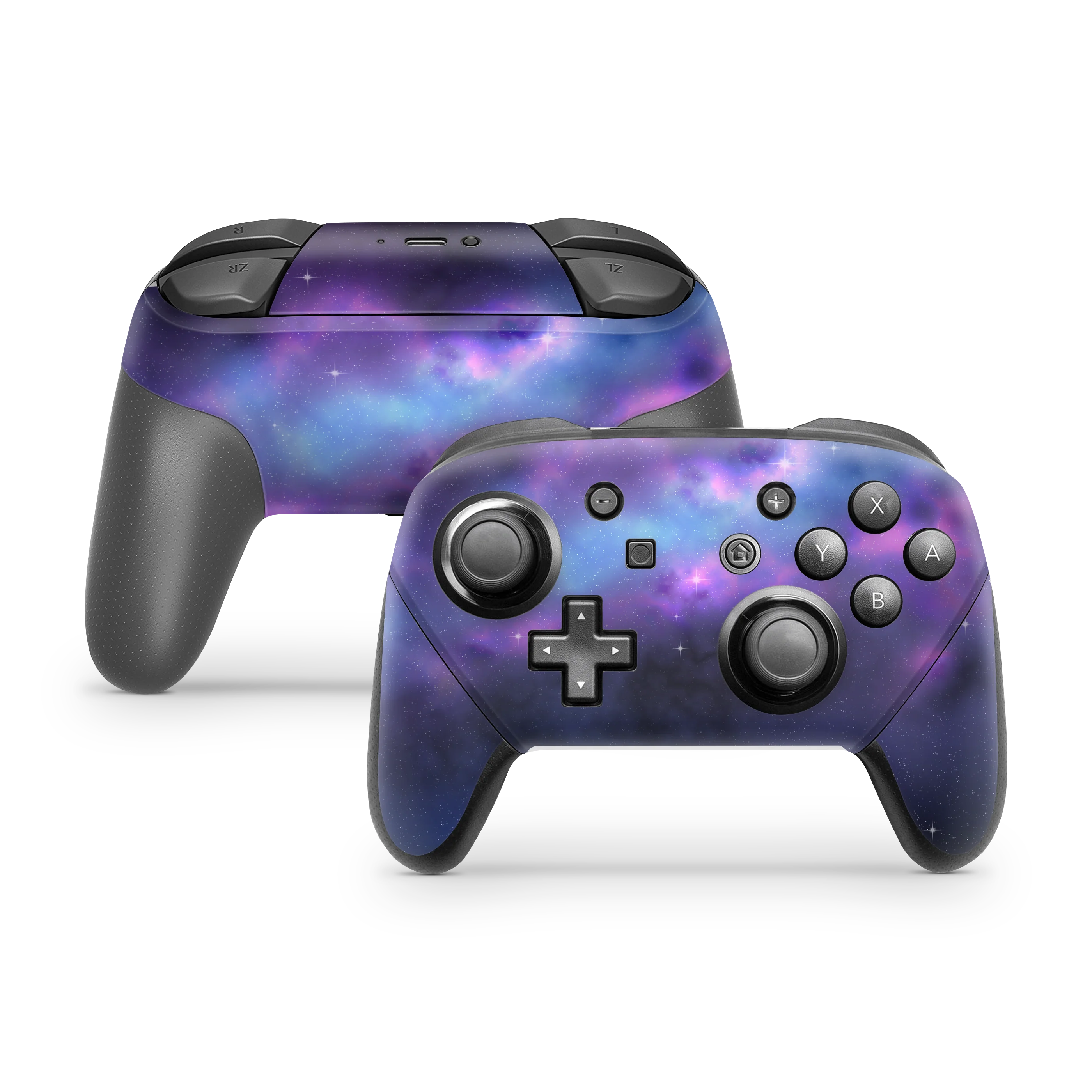 Nintendo Switch Controller Skin Nebula Smoke