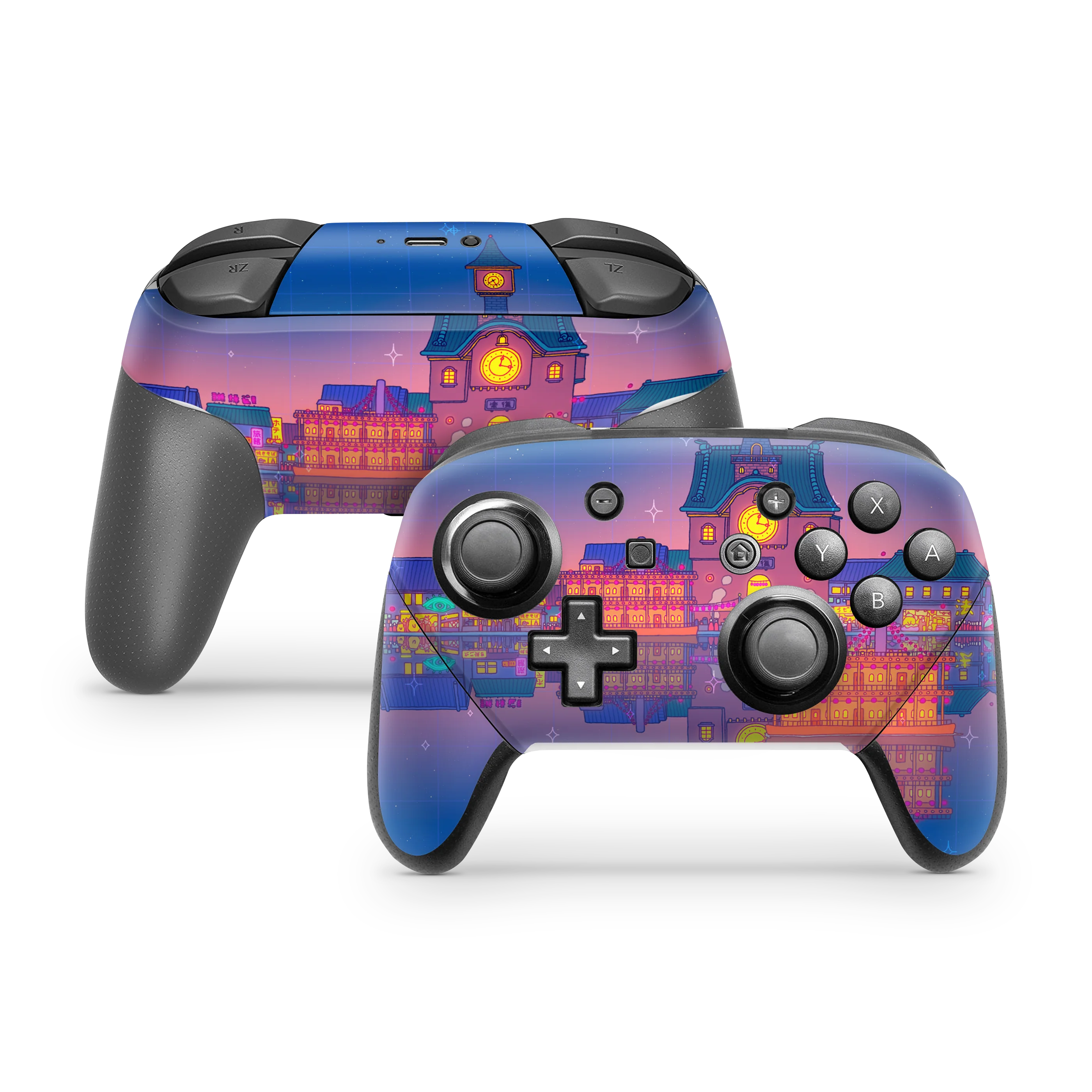 Nintendo Switch Controller Skin Spirited Festival