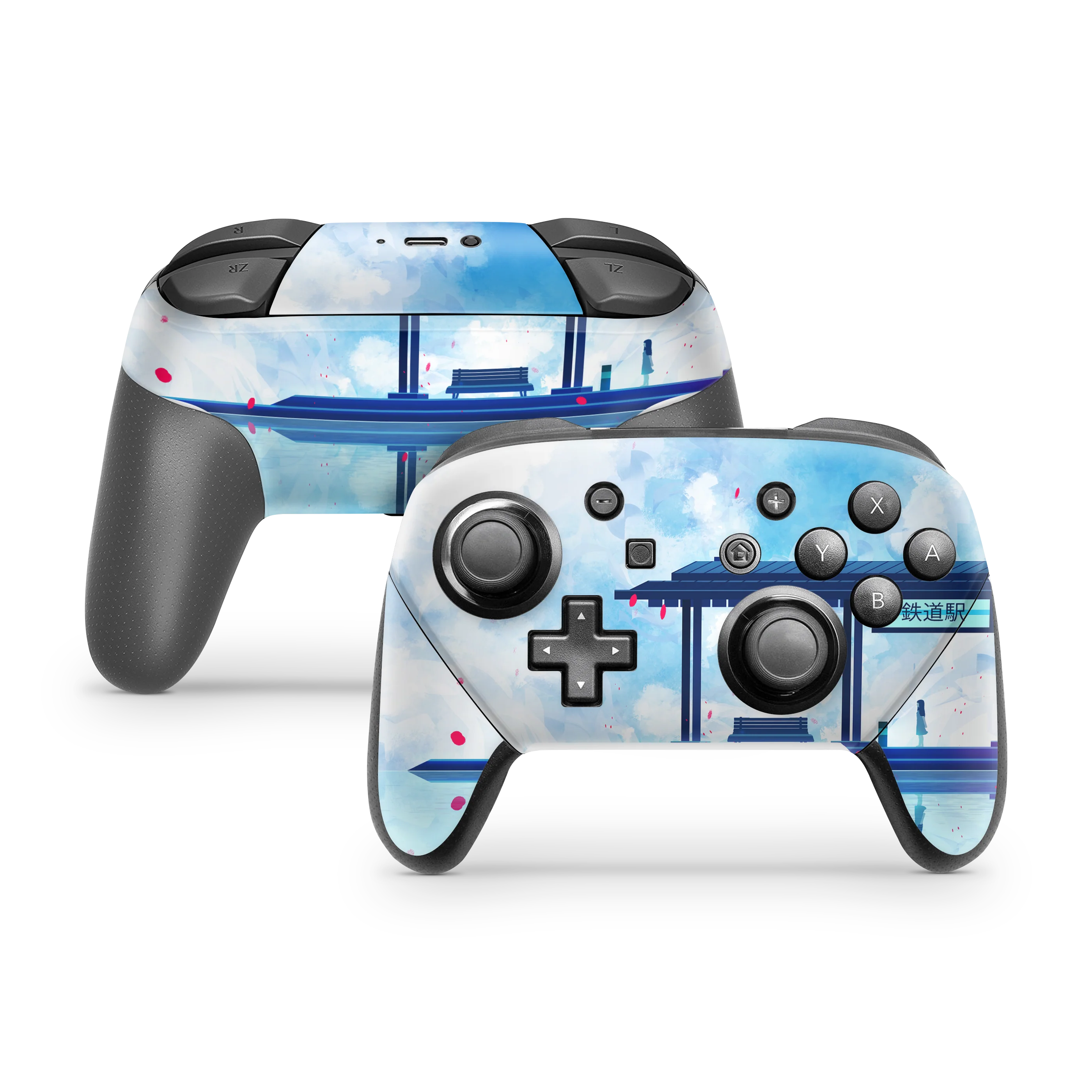 Nintendo Switch Controller Skin Waiting