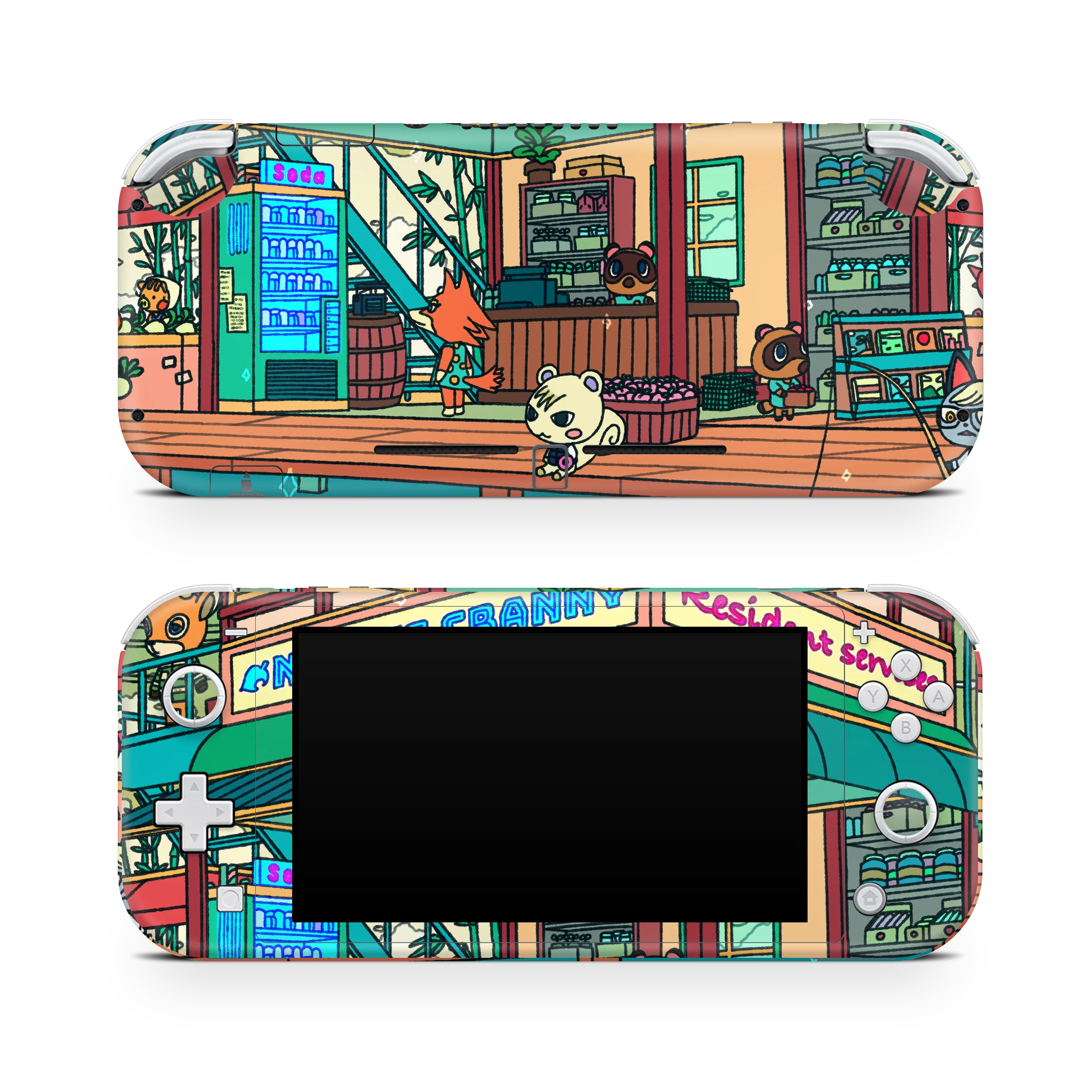 Nintendo Switch LITE Skin Animal Crossing