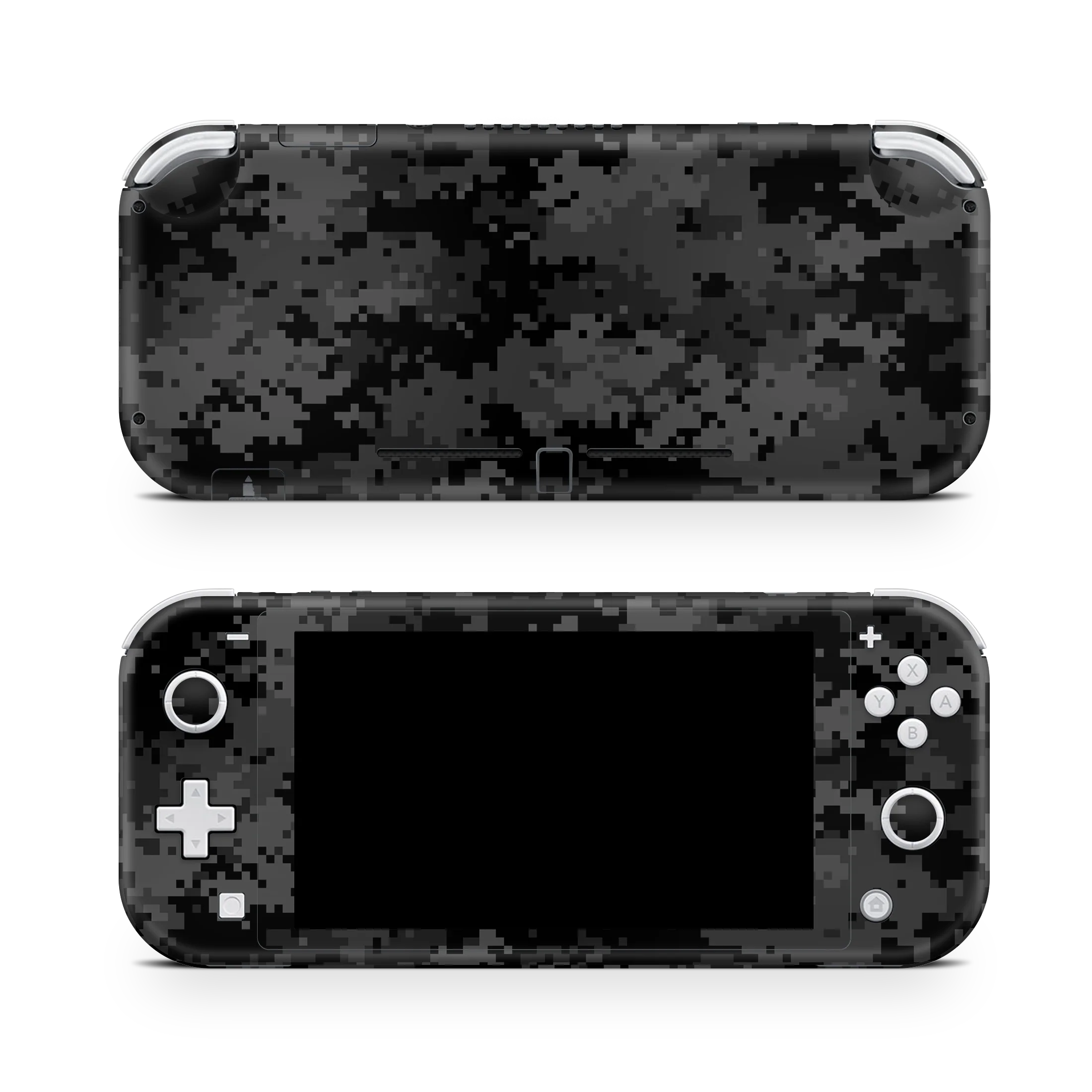 Nintendo Switch LITE Skin Black Digi Camo