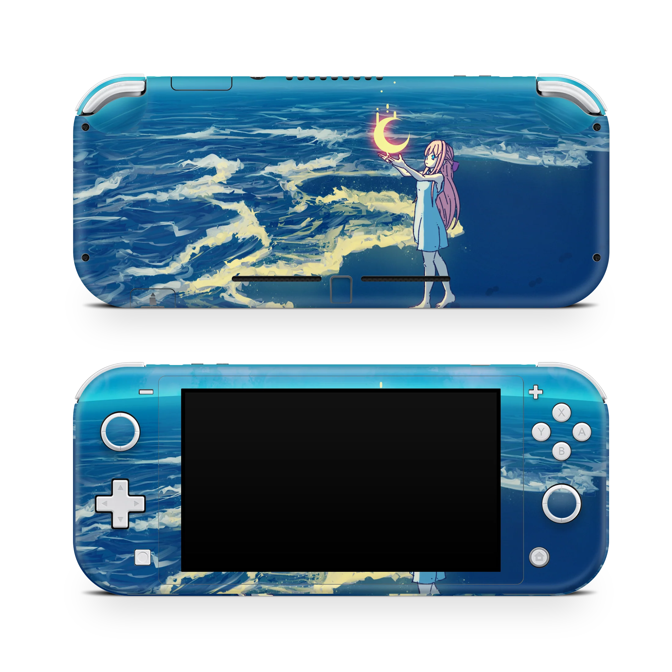 Nintendo Switch LITE Skin Catching the moon