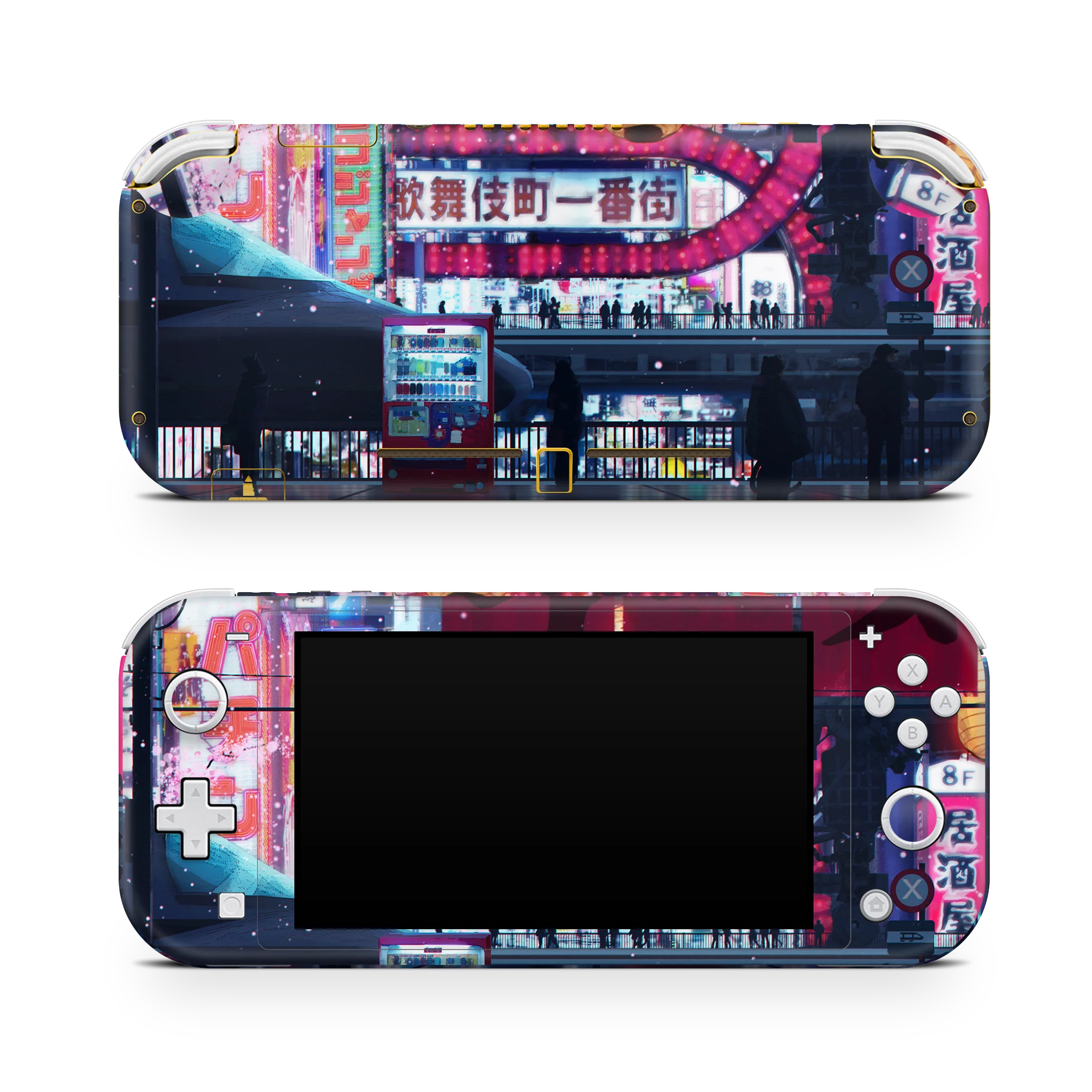 Nintendo Switch LITE Skin Cyberpunk Streets