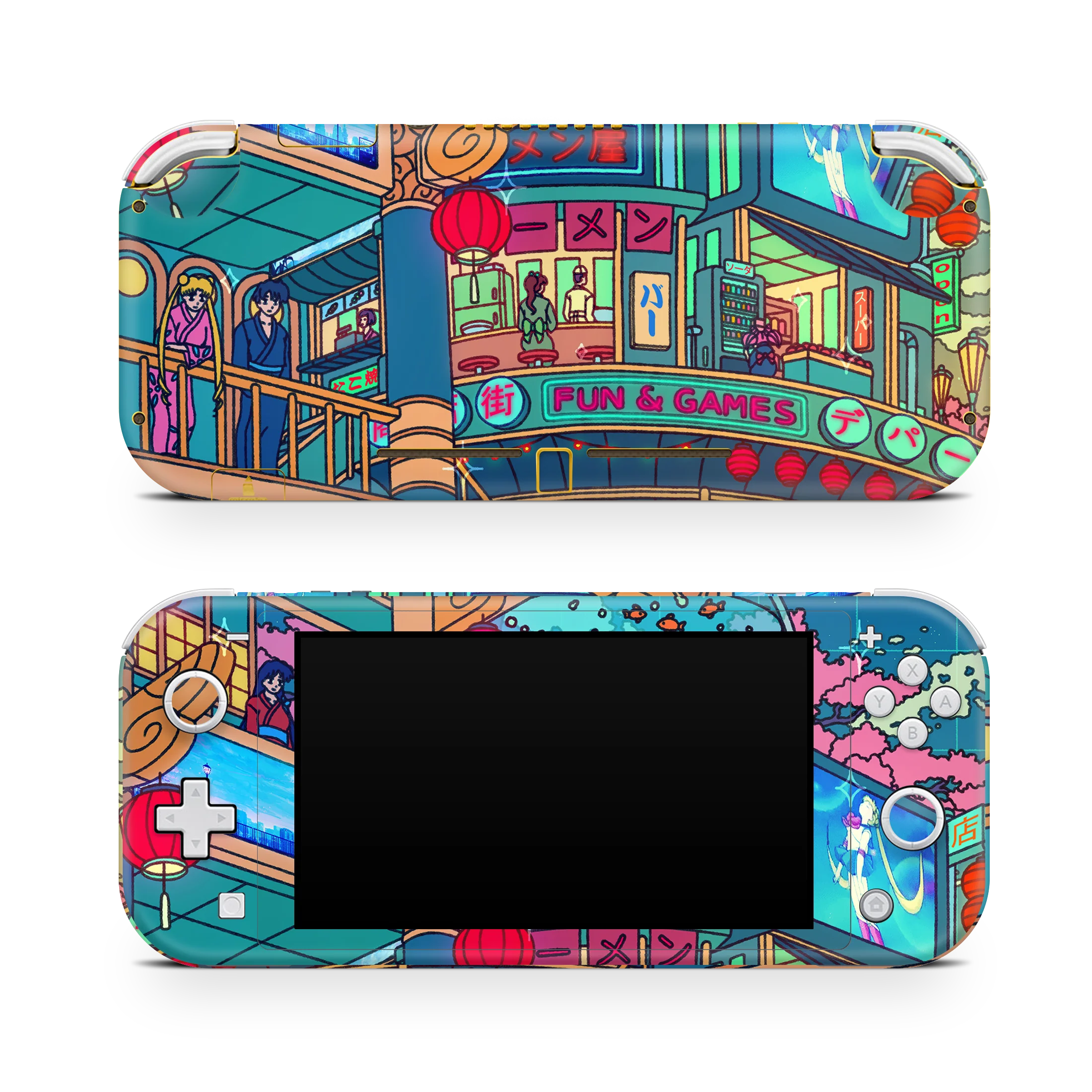 Nintendo Switch LITE Skin Moon festival