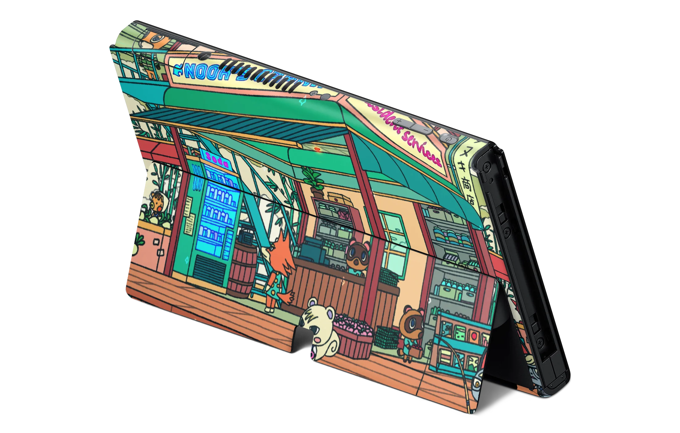 Nintendo Switch OLED Skin Animal Crossing - Image 2