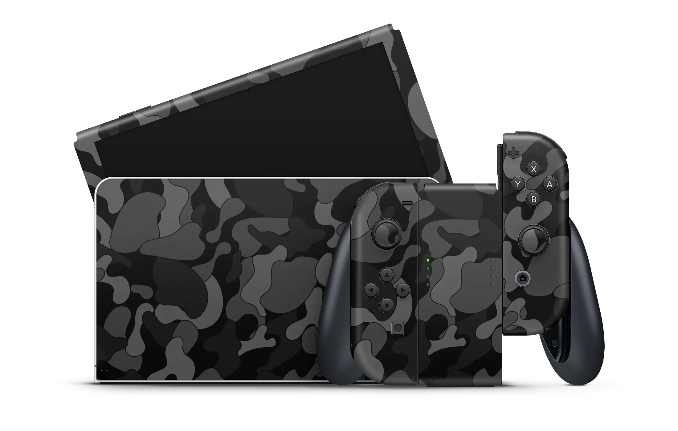 Nintendo Switch OLED Skin Ape Black Camo