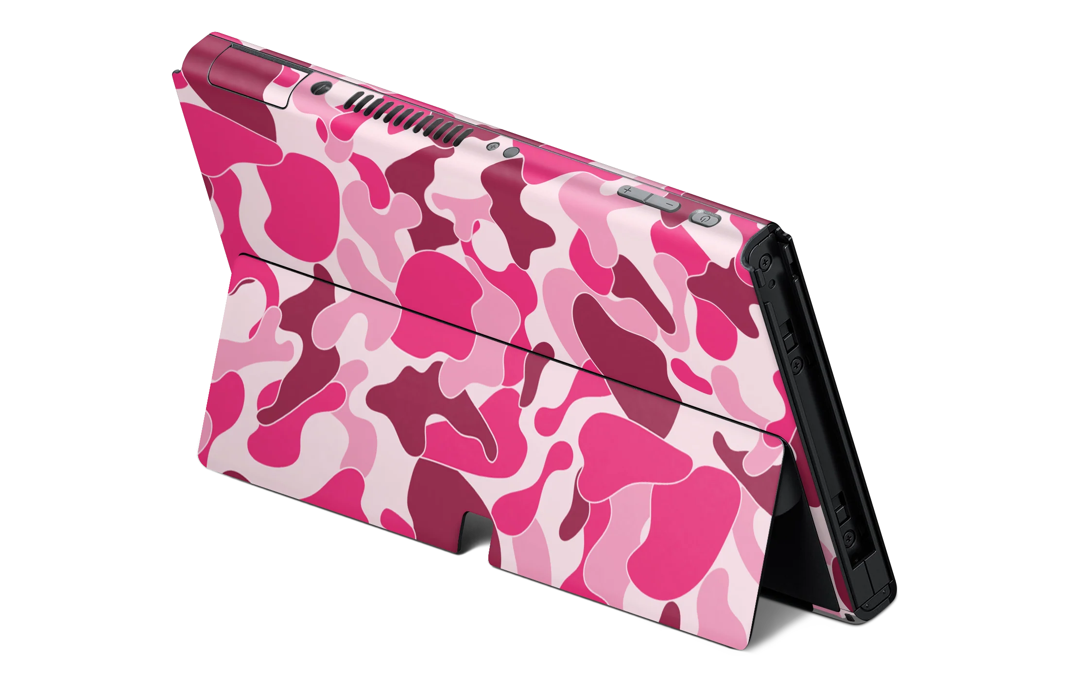 Nintendo Switch OLED Skin Ape Camo Pink - Image 2