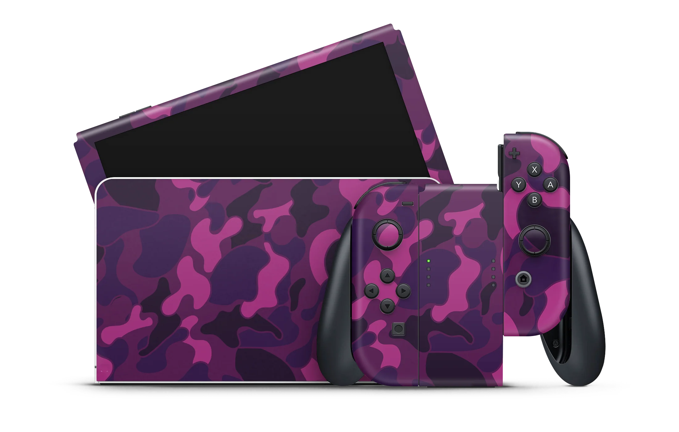 Nintendo Switch OLED Skin Ape Camo Purple