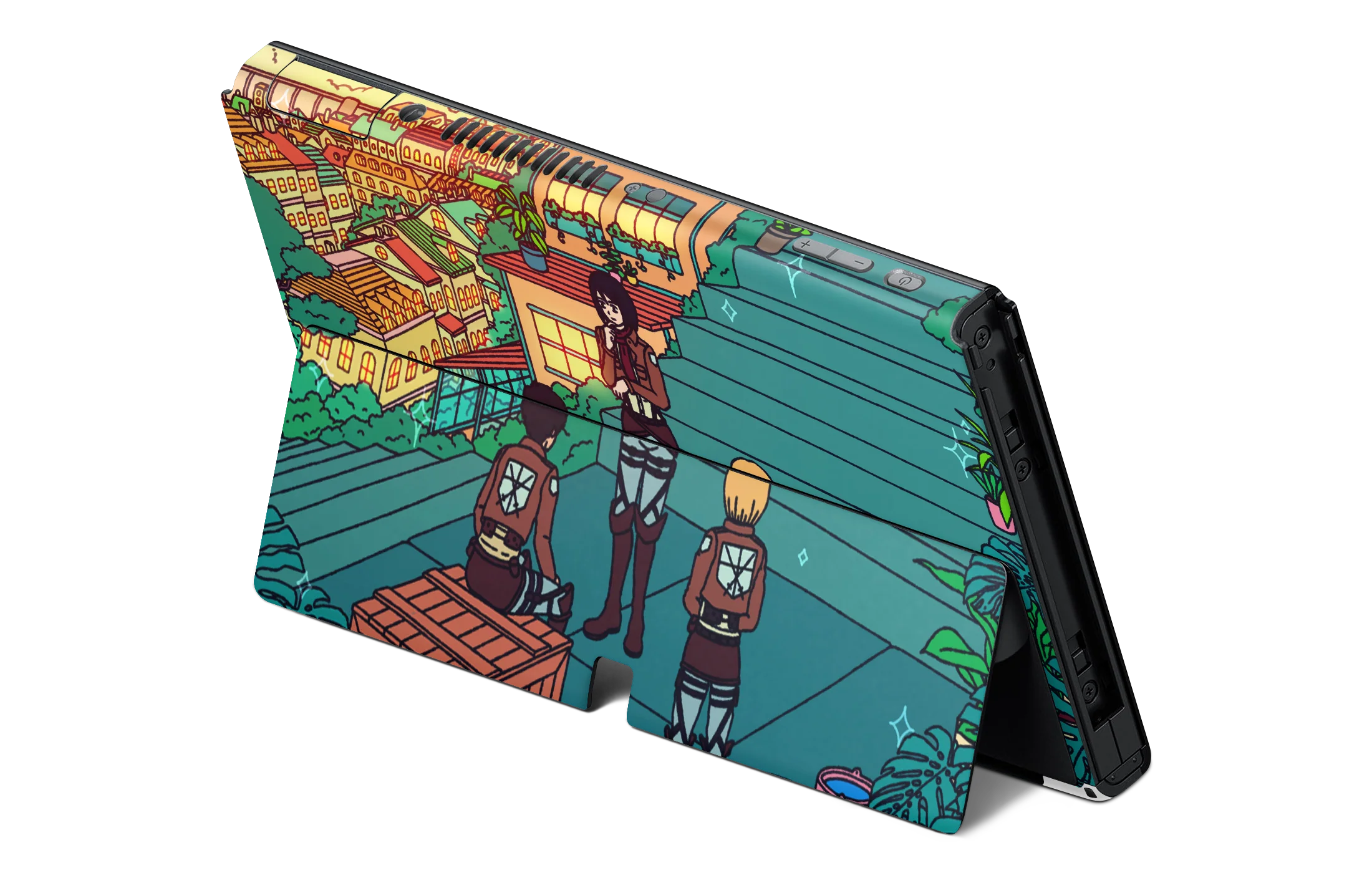Nintendo Switch OLED Skin Titan and friends - Image 2