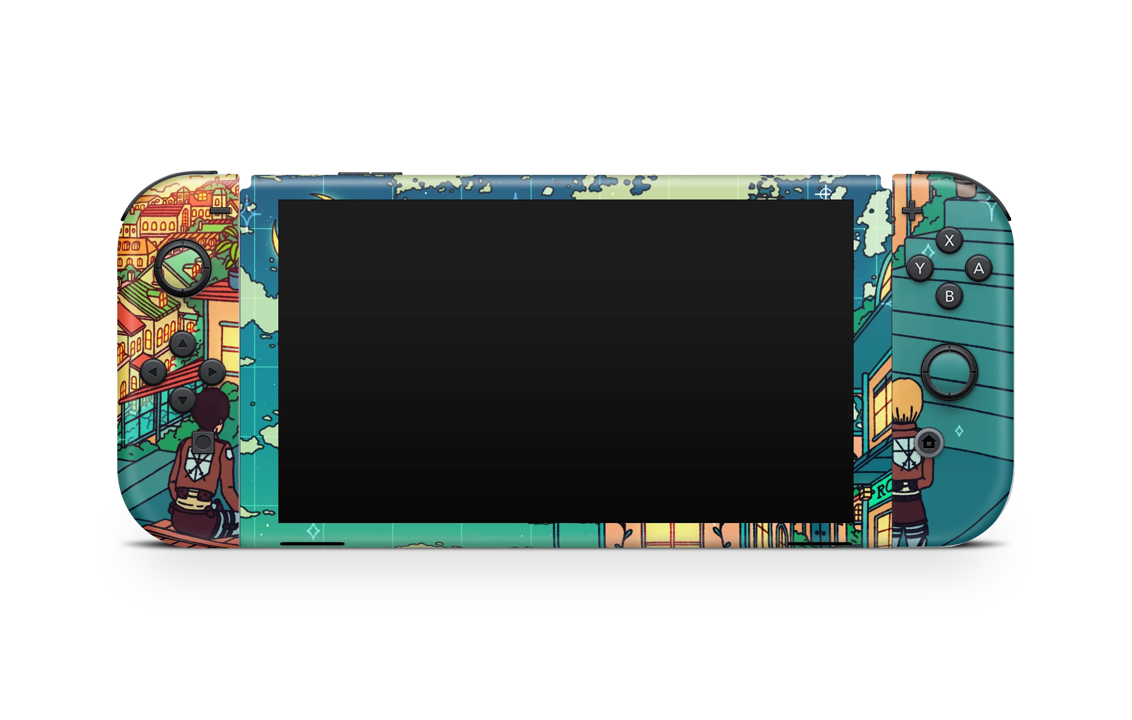 Nintendo Switch OLED Skin Titan and friends - Image 3