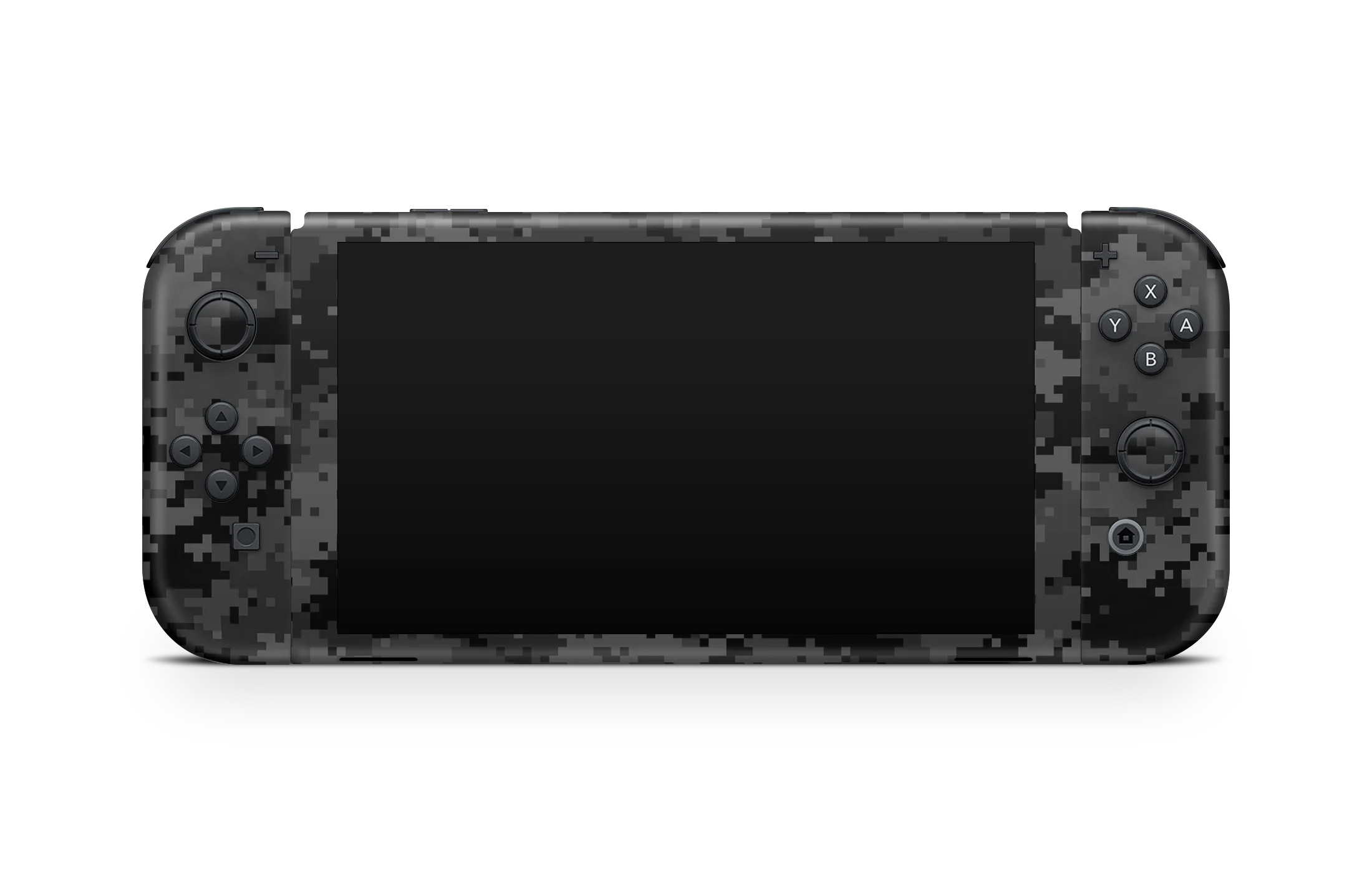 Nintendo Switch OLED Skin Black Digi Camo - Image 3