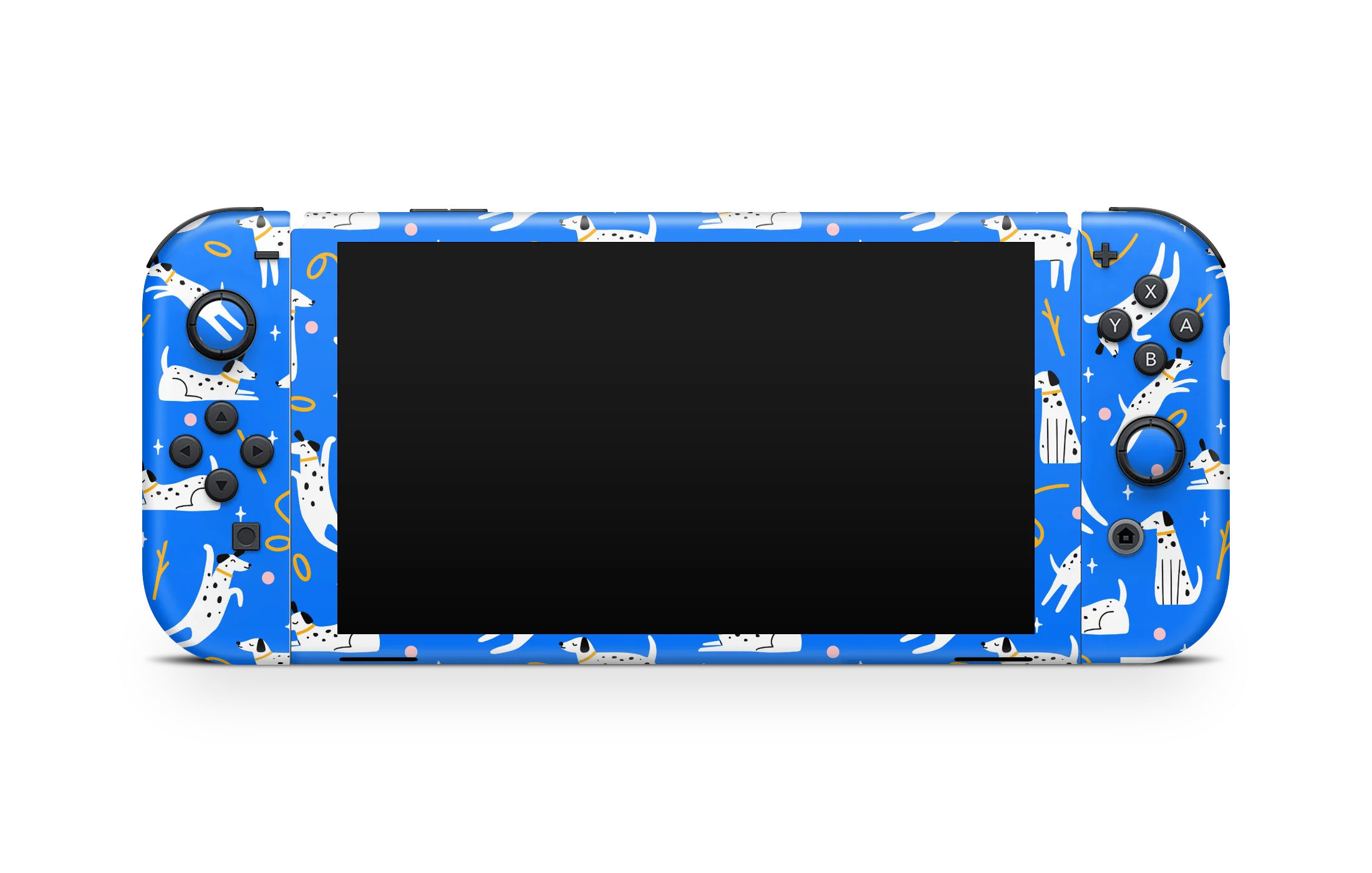 Nintendo Switch OLED Skin Cobalt Dog - Image 3