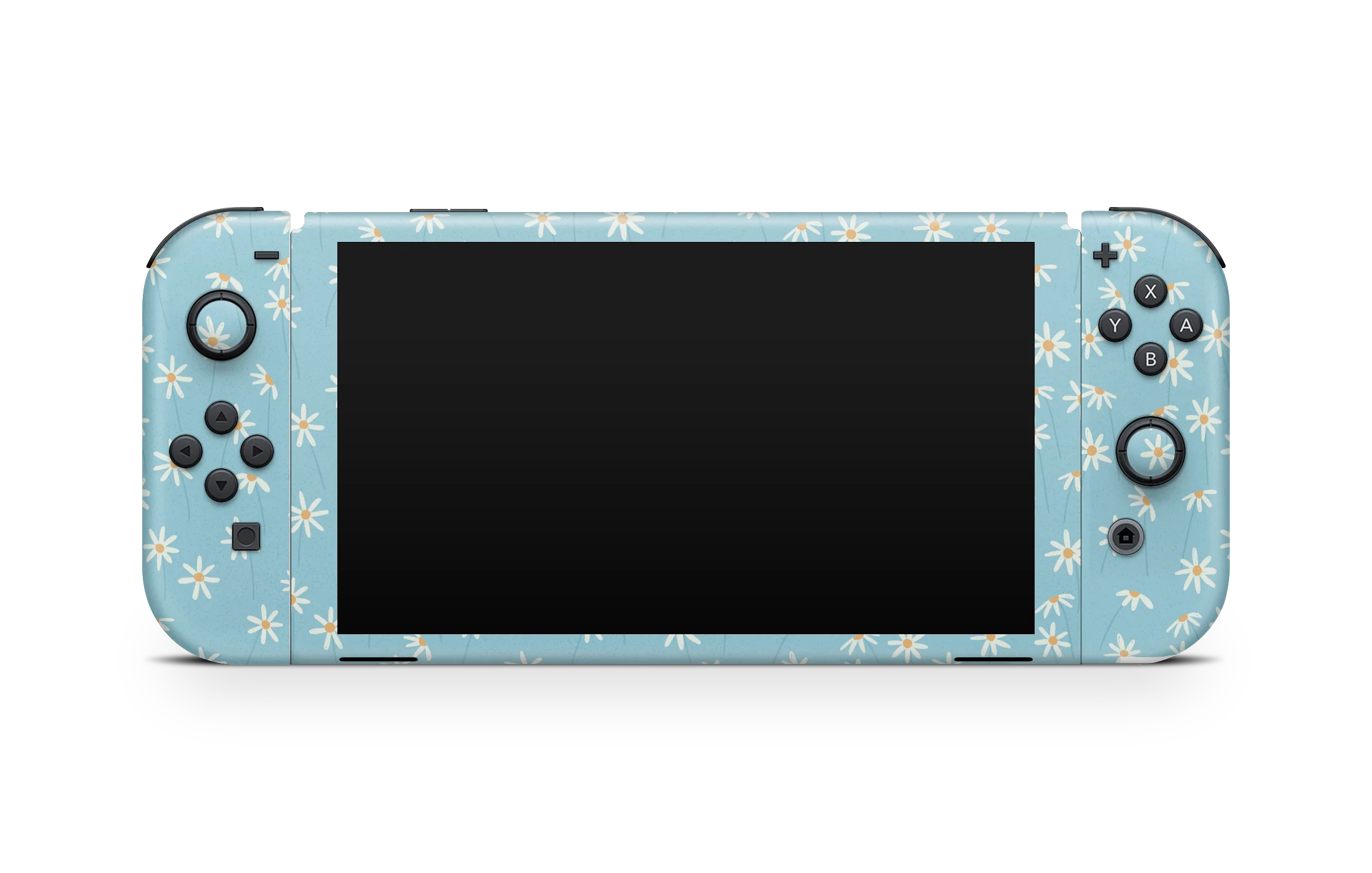 Nintendo Switch OLED Skin Daisy Blue - Image 3