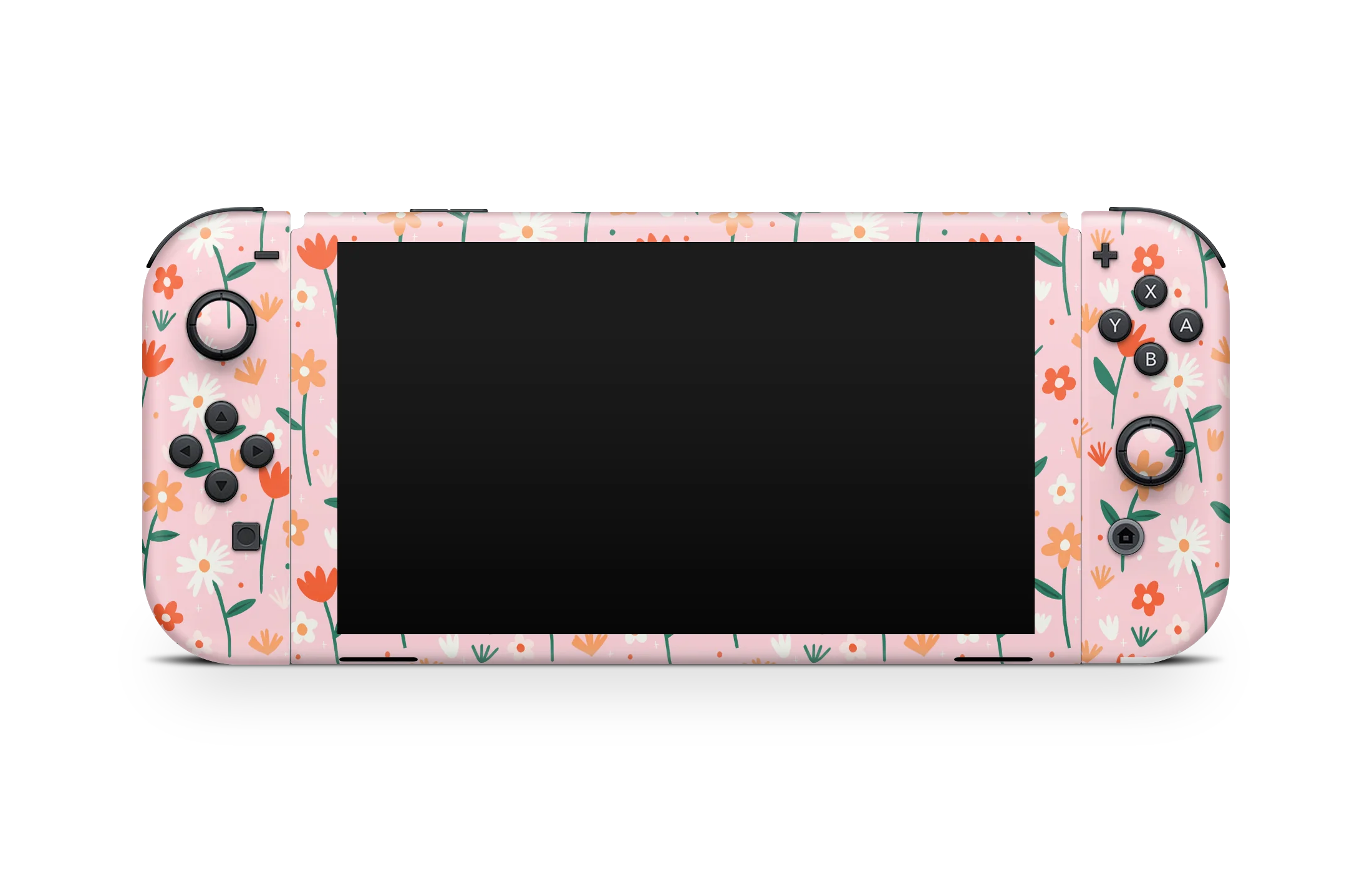 Nintendo Switch OLED Skin Flowers In Summer - Image 3