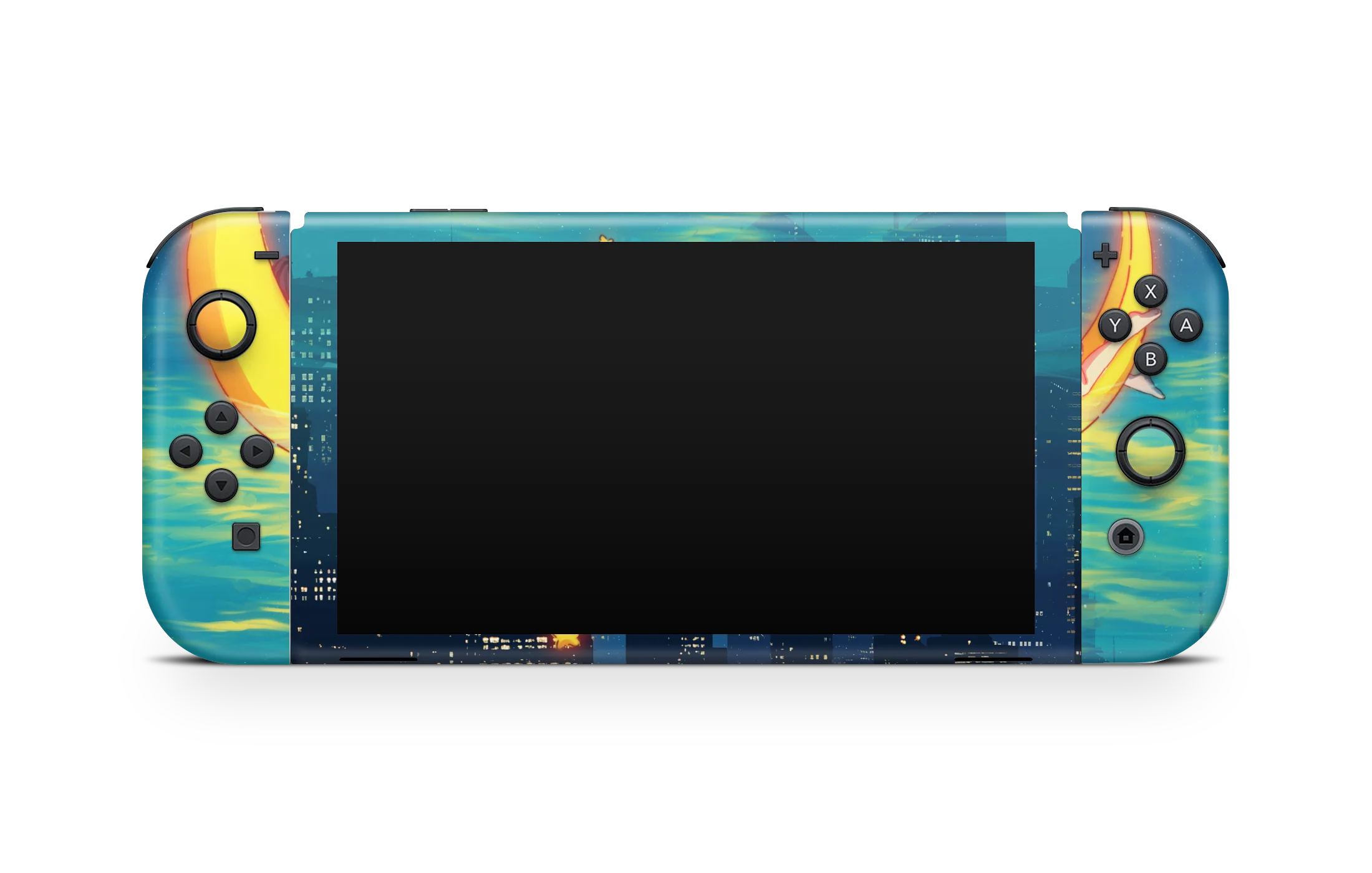 Nintendo Switch OLED Skin Girl on the Moon - Image 3