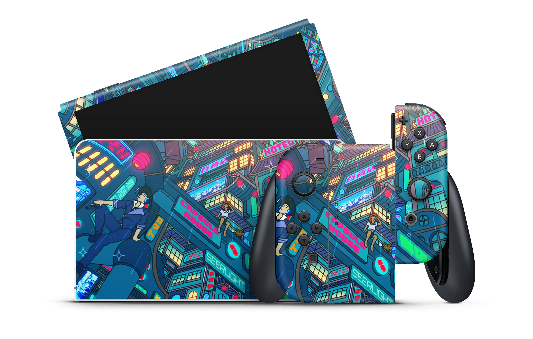 Nintendo Switch OLED Skin High-Rise