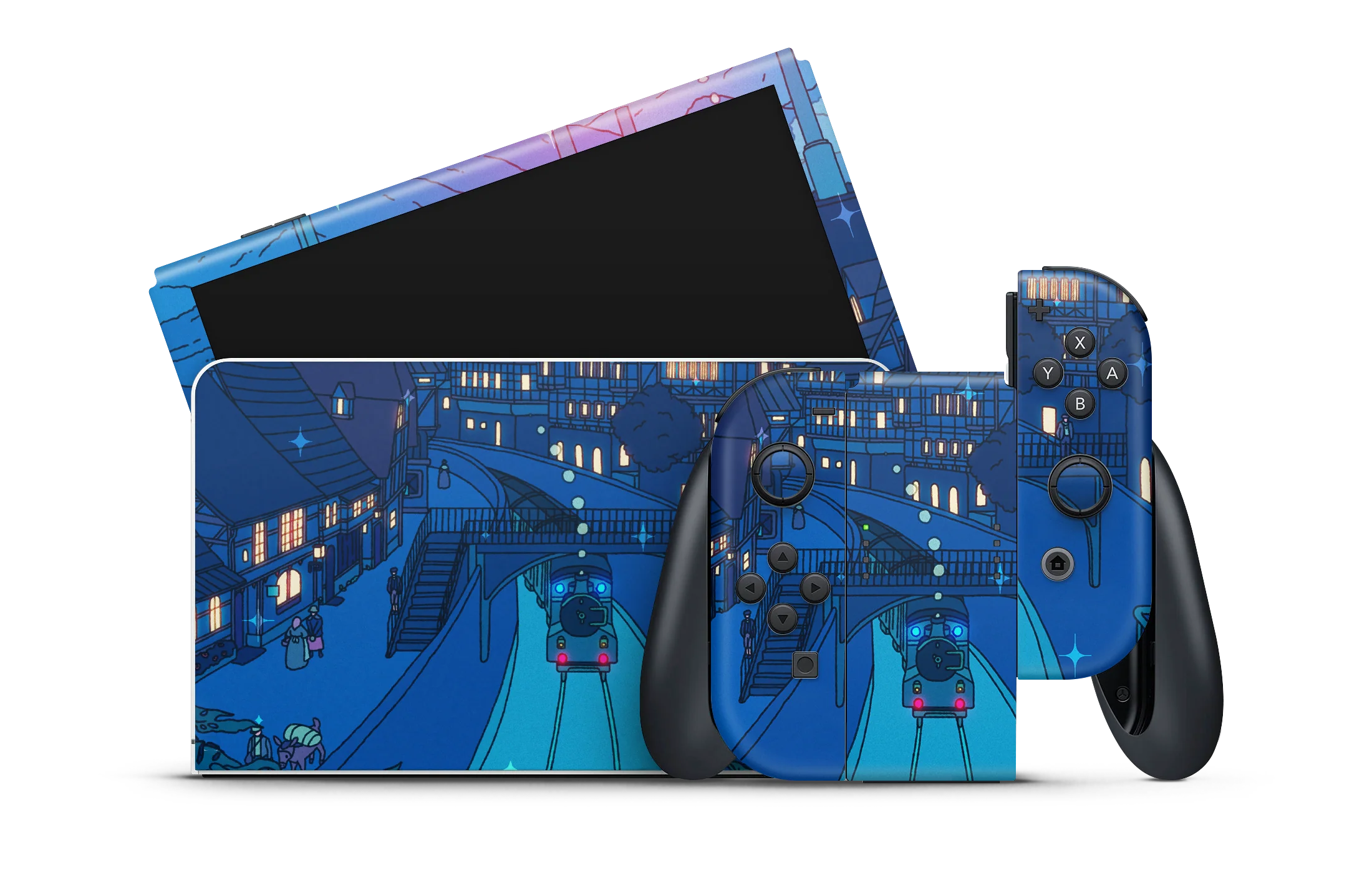 Nintendo Switch OLED Skin Howl & Sophie