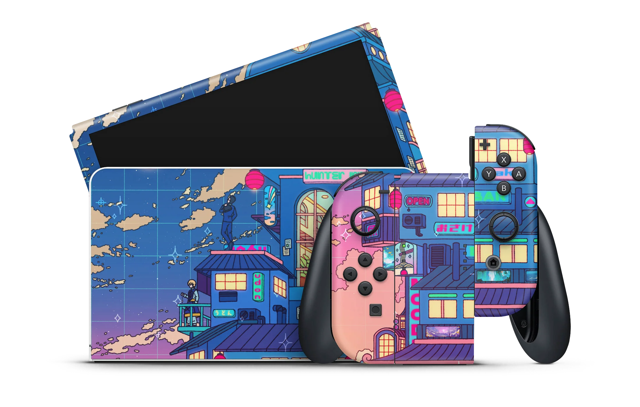 Nintendo Switch OLED Skin Hunter Inn