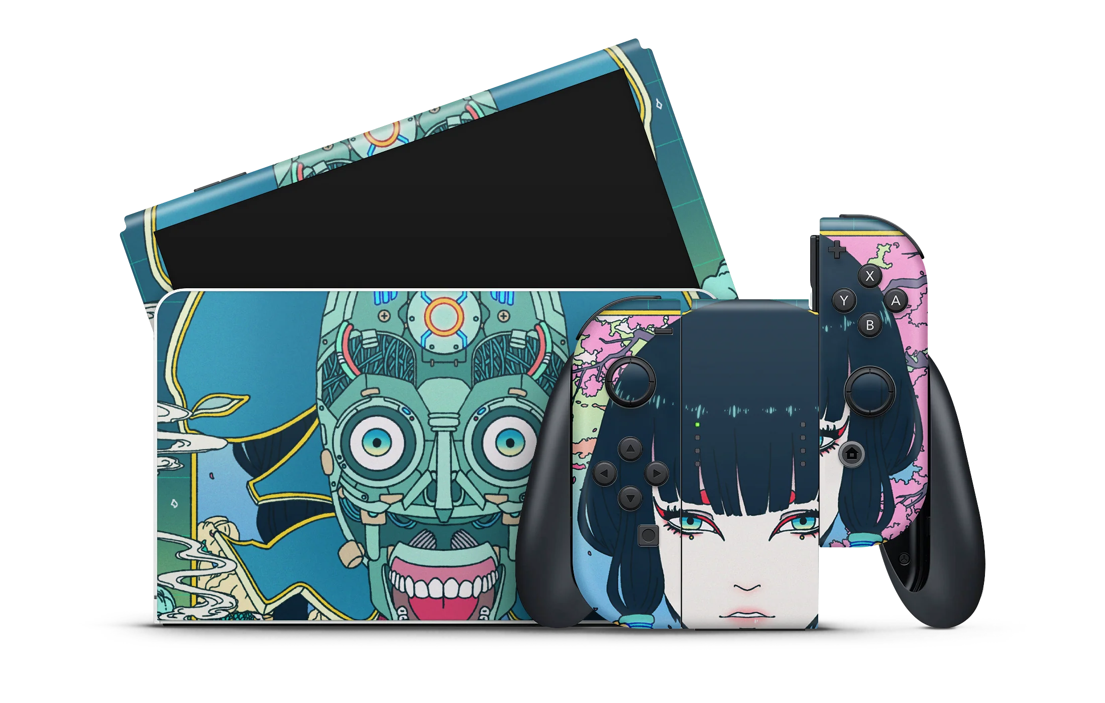 Nintendo Switch OLED Skin Kirisame