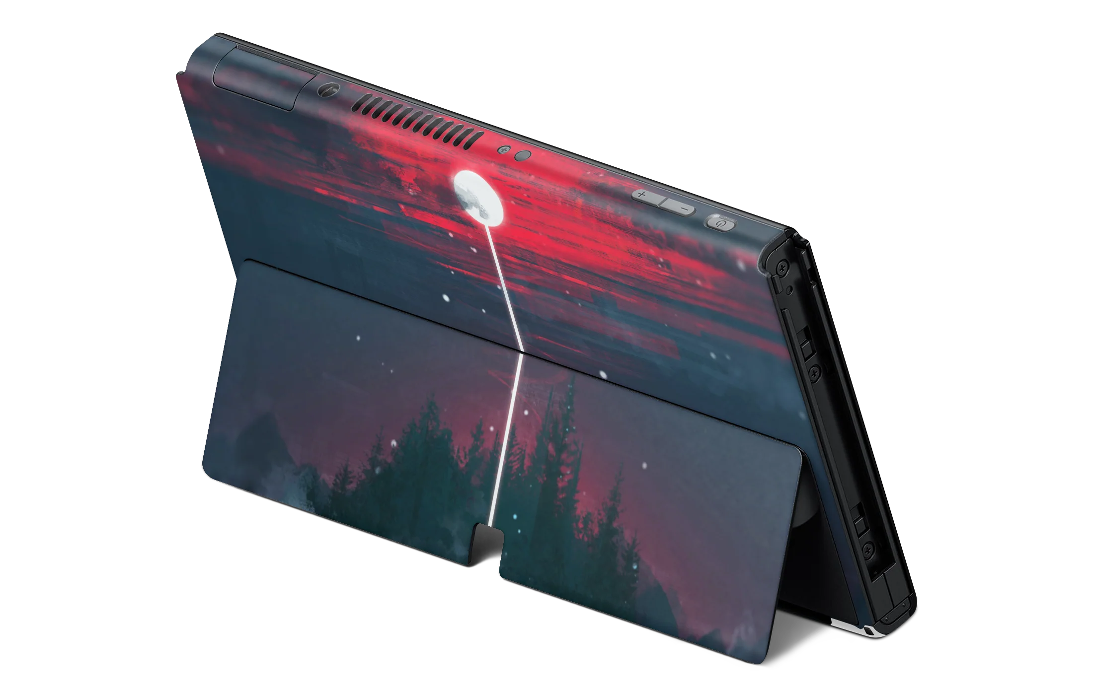 Nintendo Switch OLED Skin Lunar Dripping - Image 2