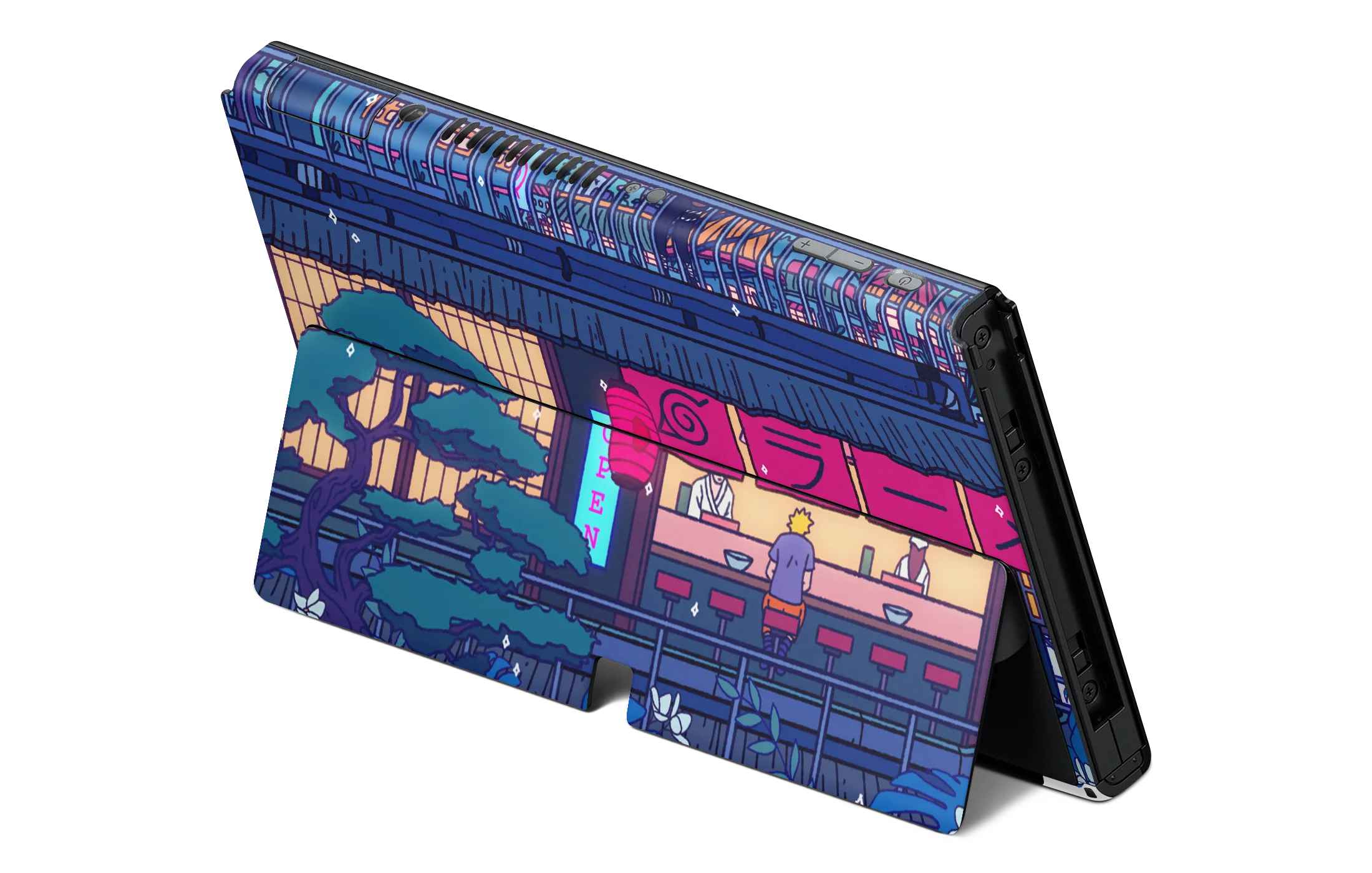 Nintendo Switch OLED Skin Ramen Village - Image 2