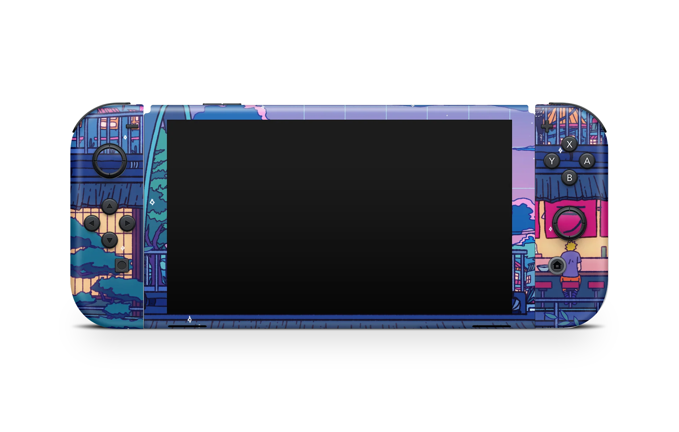 Nintendo Switch OLED Skin Ramen Village - Image 3