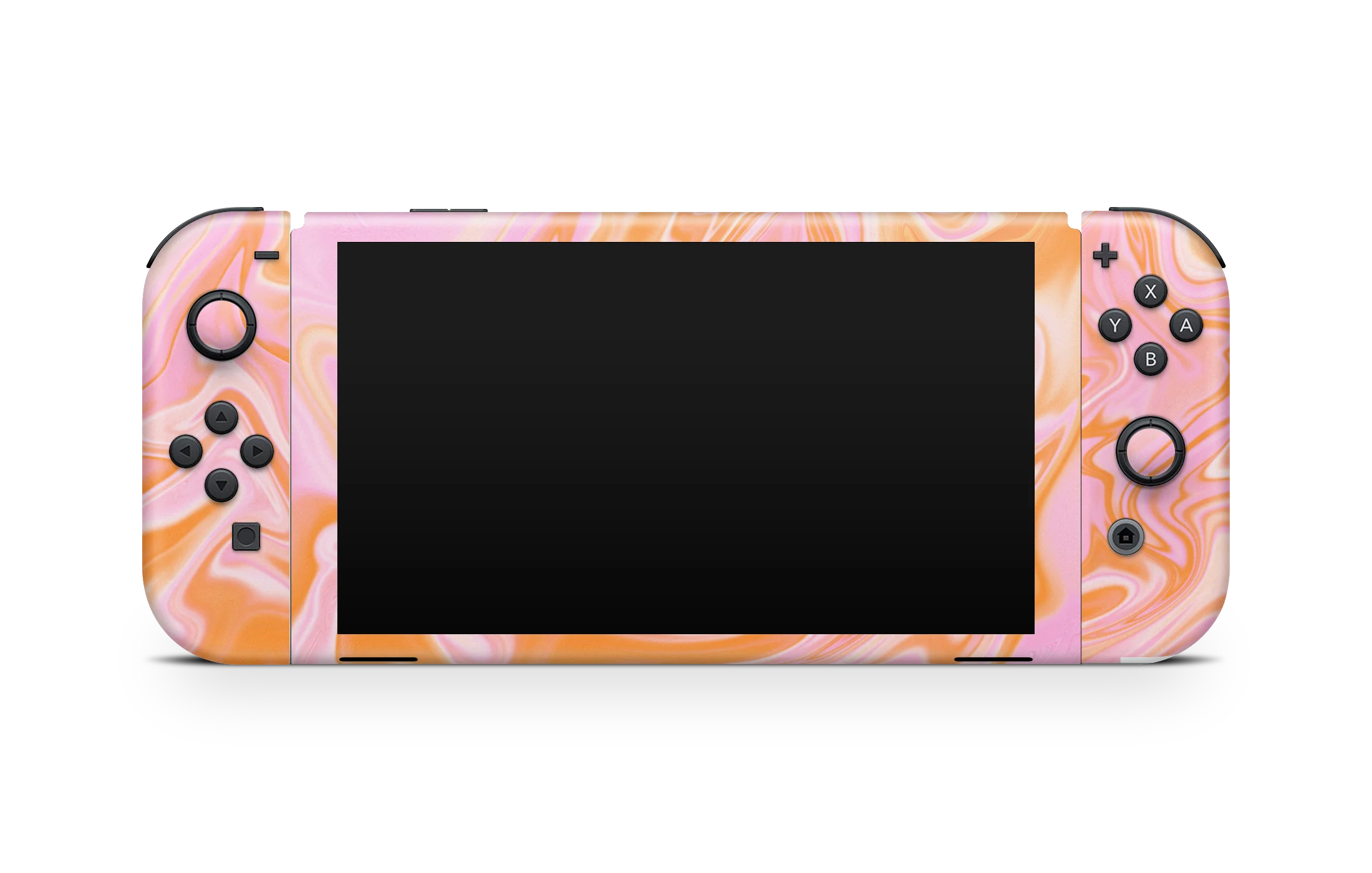 Nintendo Switch OLED Skin Retro Lava - Image 3