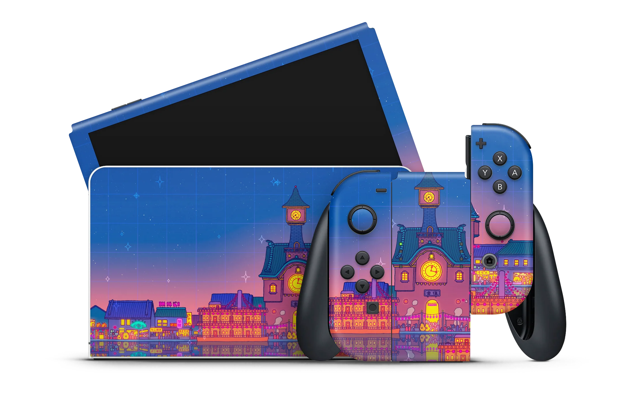Nintendo Switch OLED Skin Spirited Festival