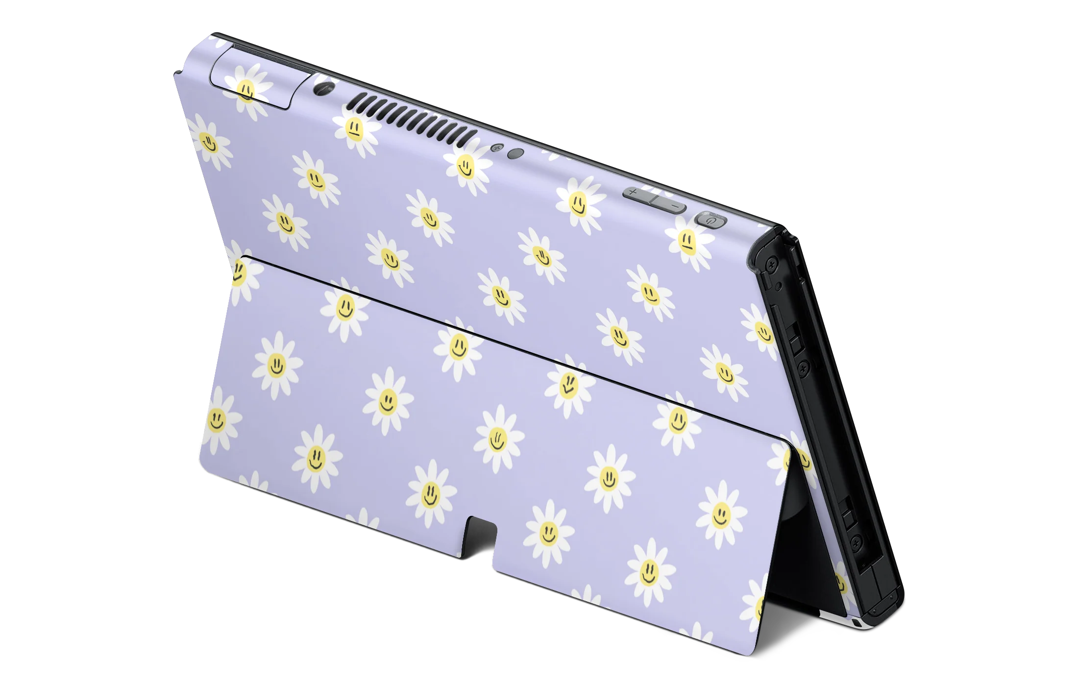 Nintendo Switch OLED Skin Trippy Daisy - Image 2
