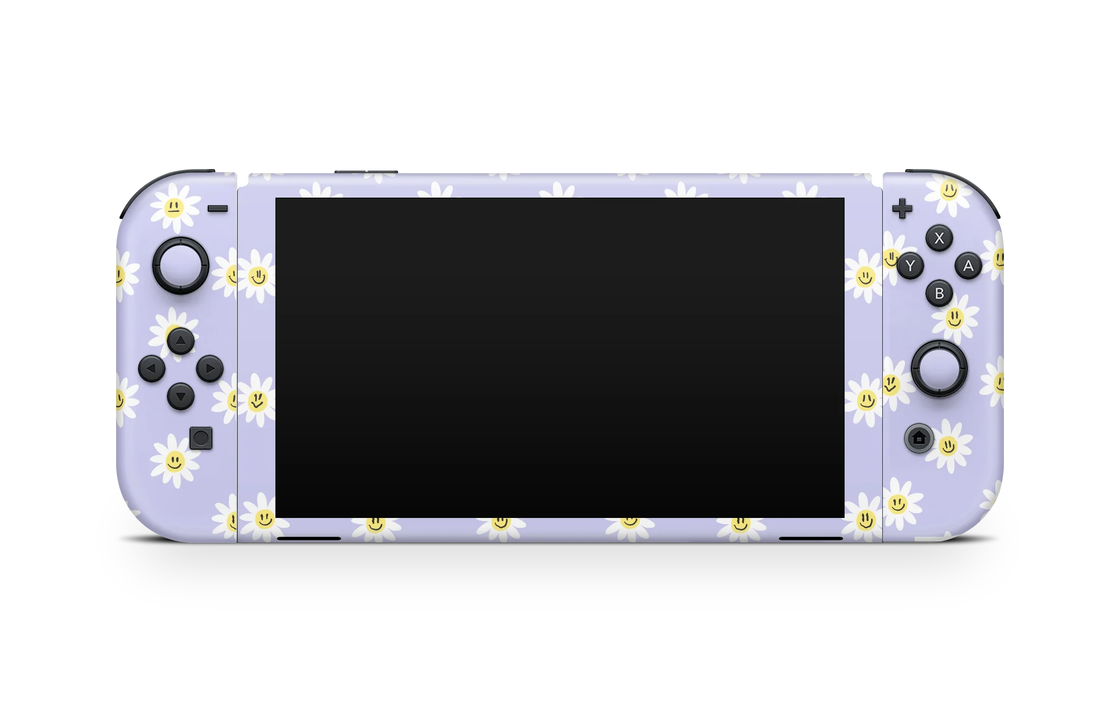Nintendo Switch OLED Skin Trippy Daisy - Image 3