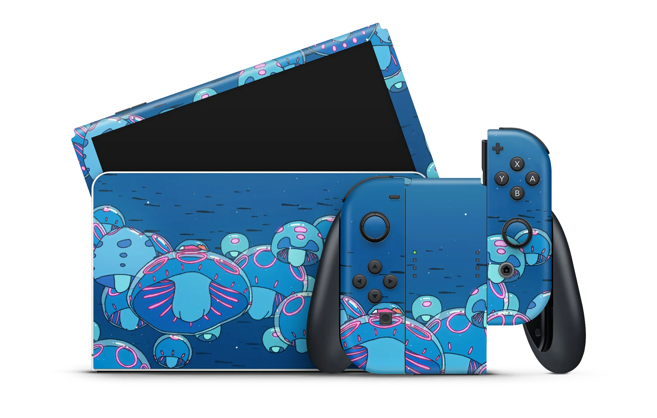 Nintendo Switch OLED Skin Under the Surface