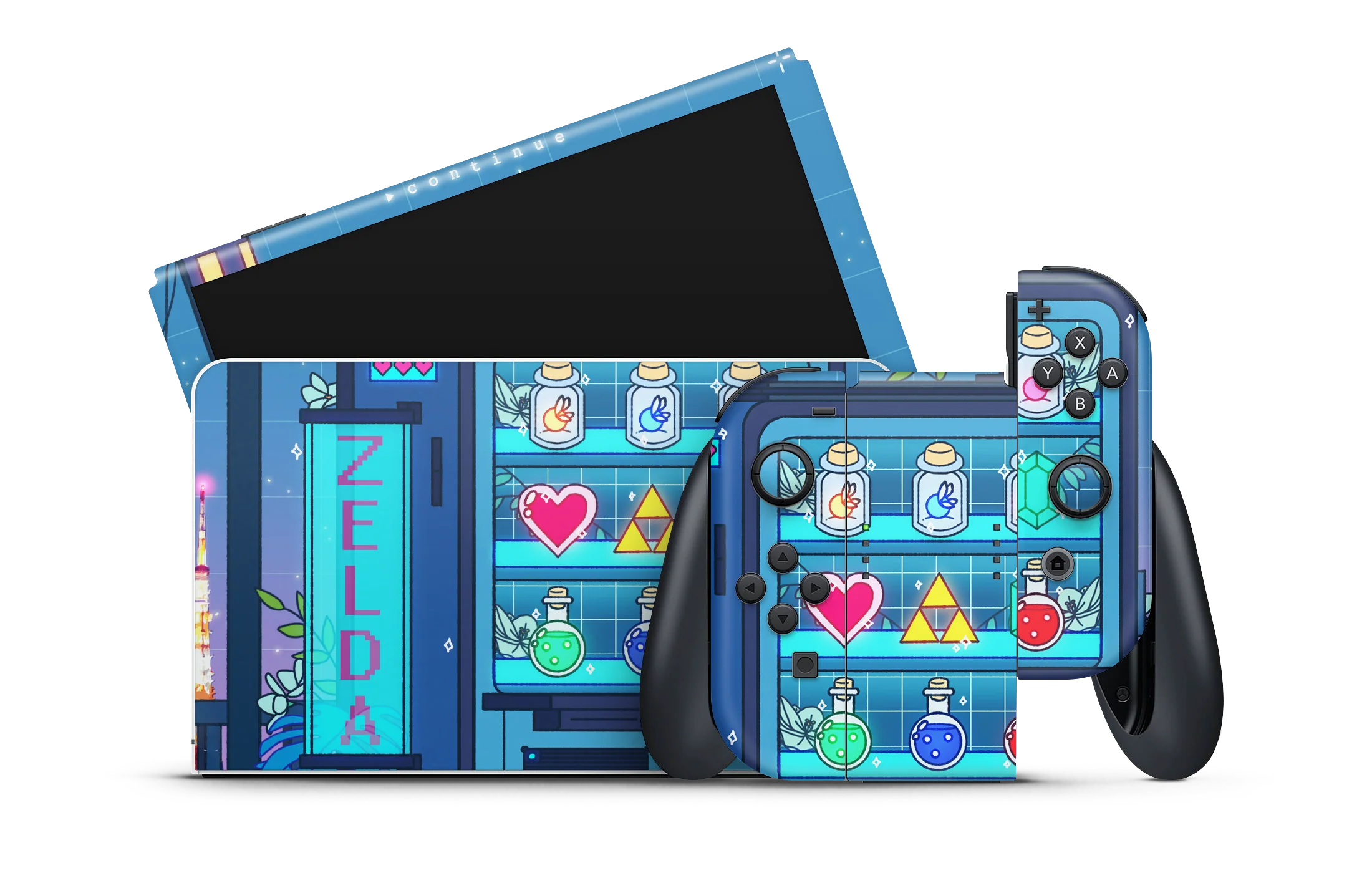 Nintendo Switch OLED Skin Z Vending Machine