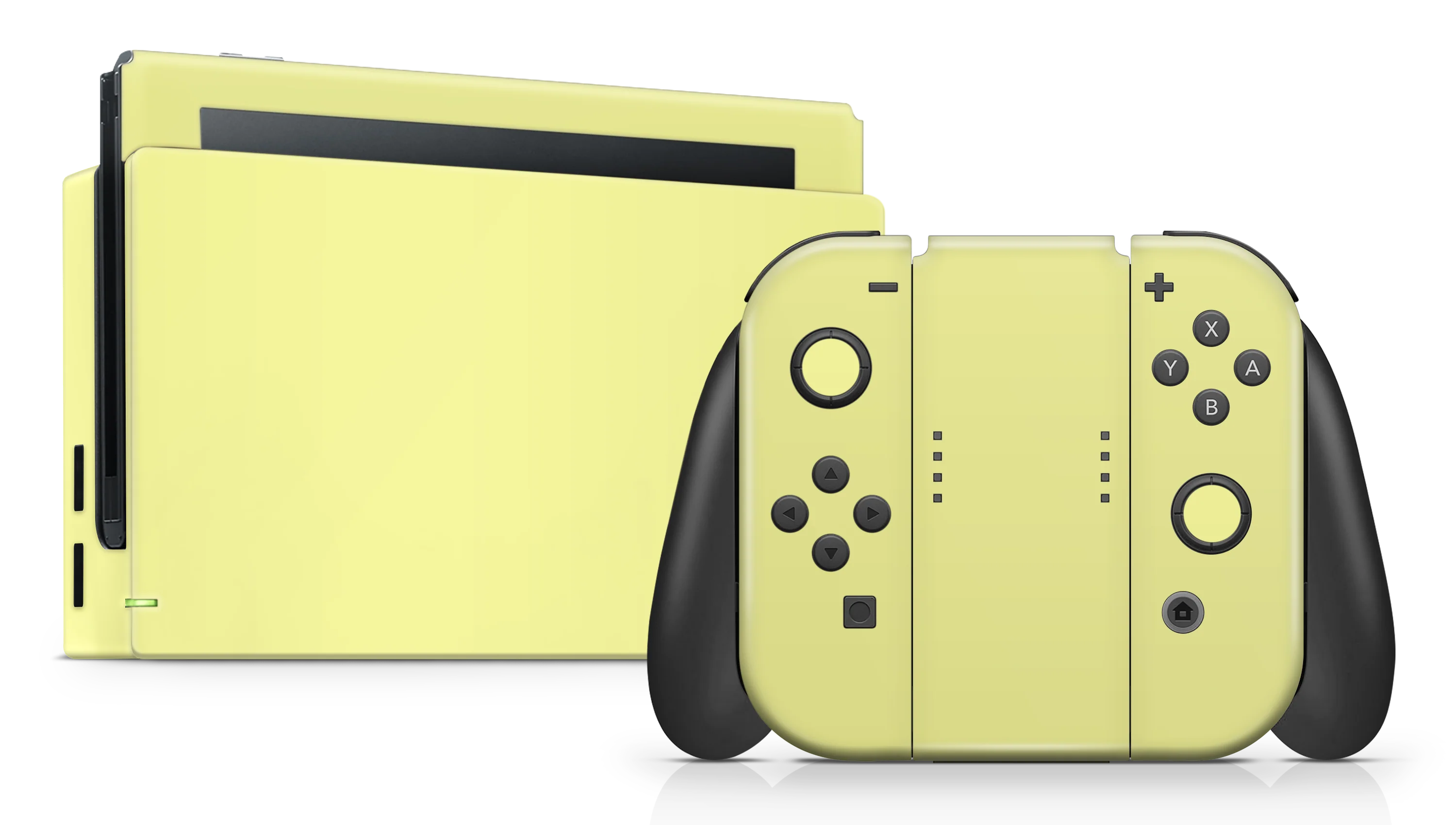 Nintendo Switch 2017 Skin Pale Yellow