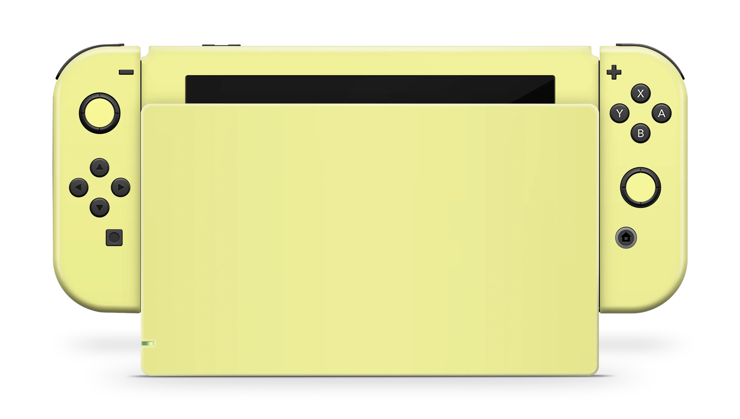 Nintendo Switch 2017 Skin Pale Yellow - Image 2