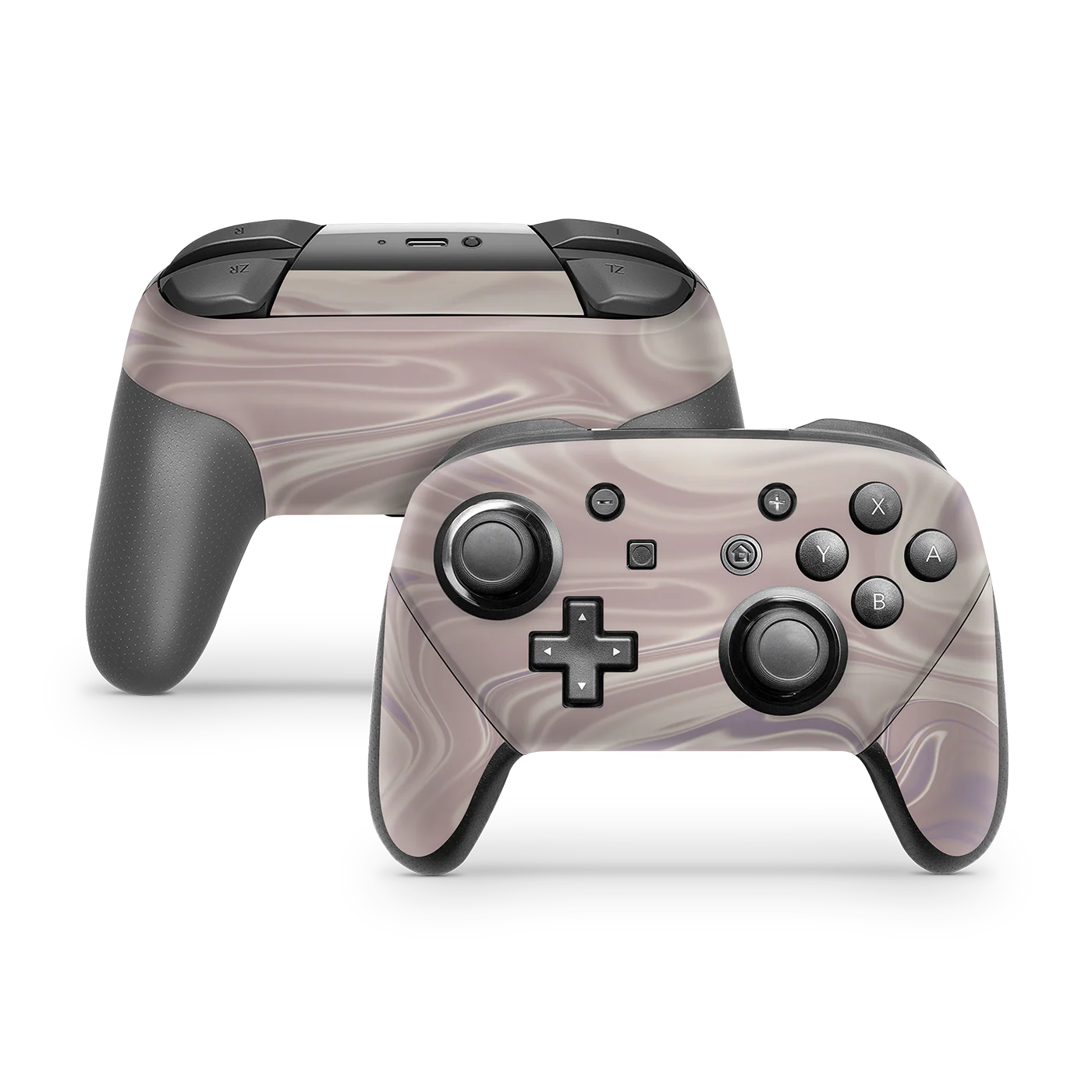Nintendo Switch Controller Skin Lavender Nights