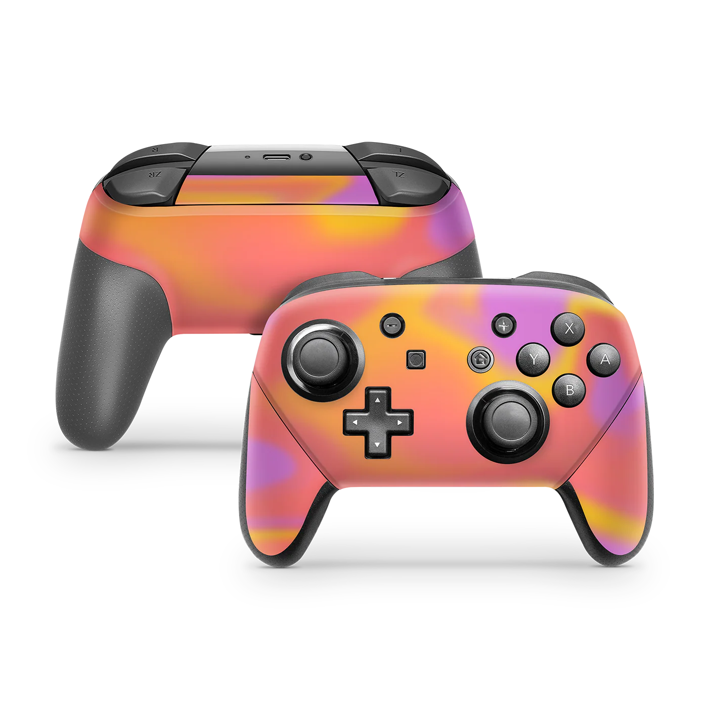 Nintendo Switch Controller Skin Sunset Hues