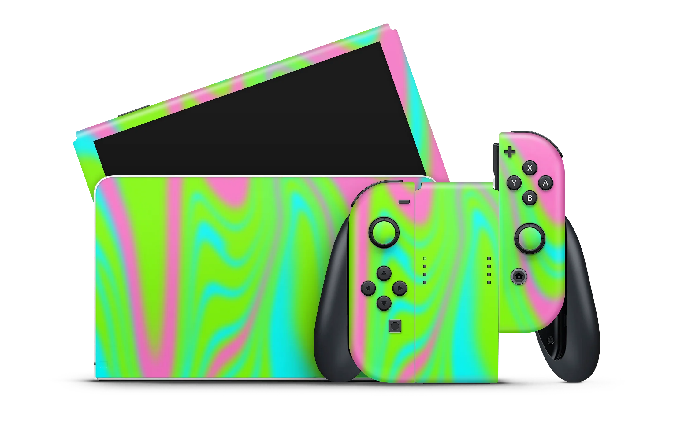 Nintendo Switch OLED Skin Acid Trip