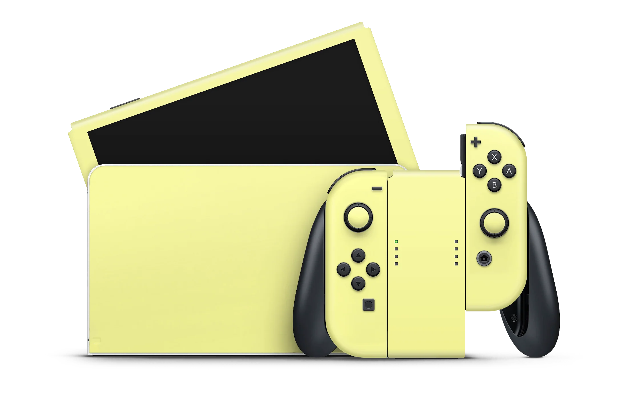 Nintendo Switch OLED Skin Pale Yellow