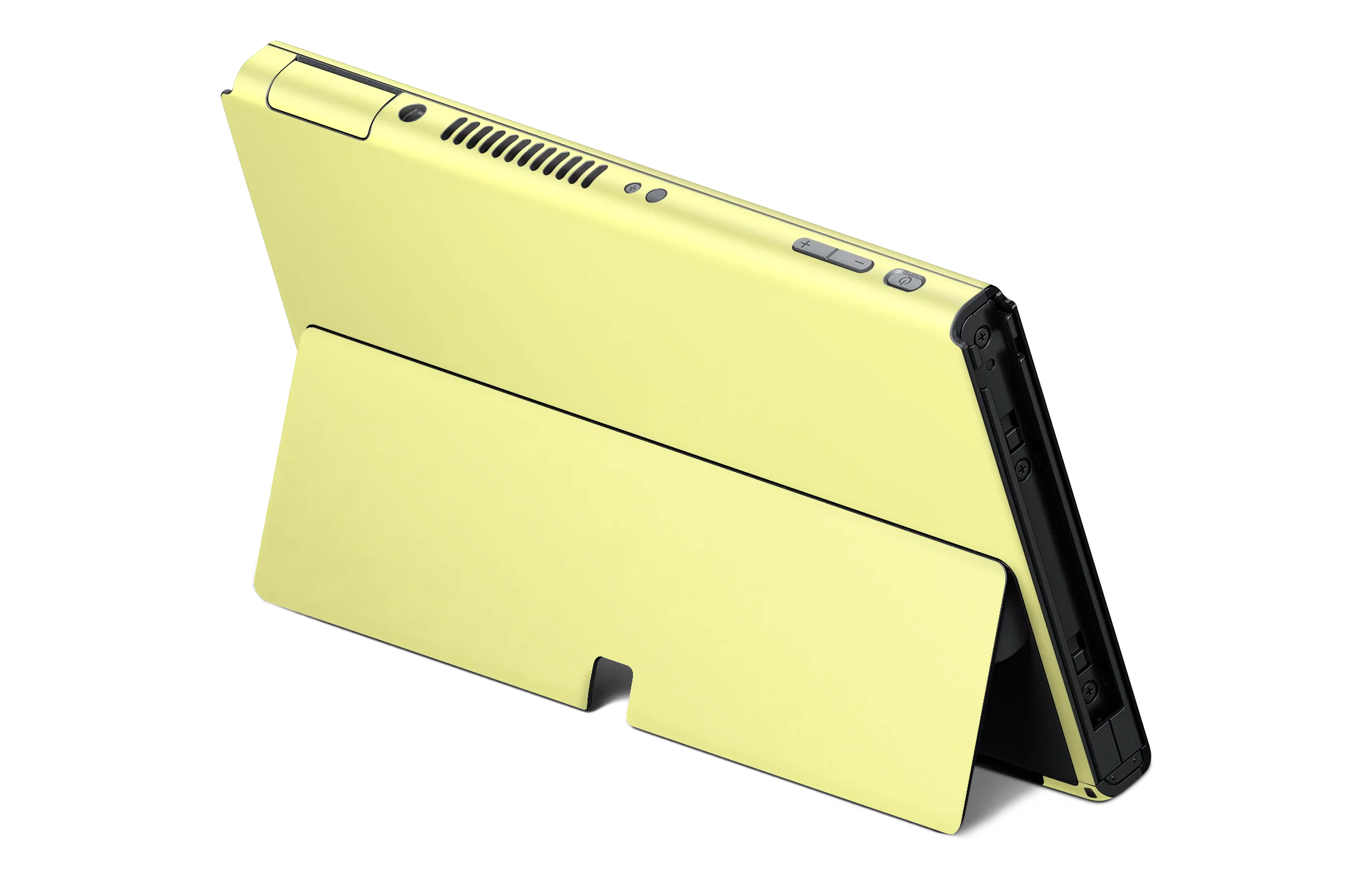 Nintendo Switch OLED Skin Pale Yellow - Image 2