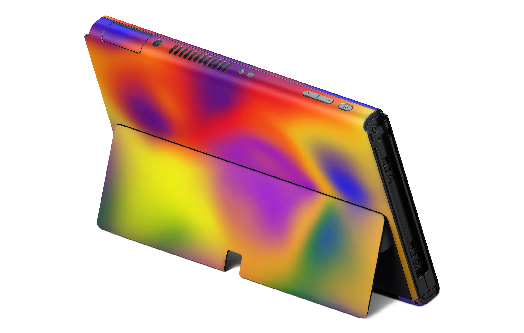 Nintendo Switch OLED Skin rainbow burst - Image 2