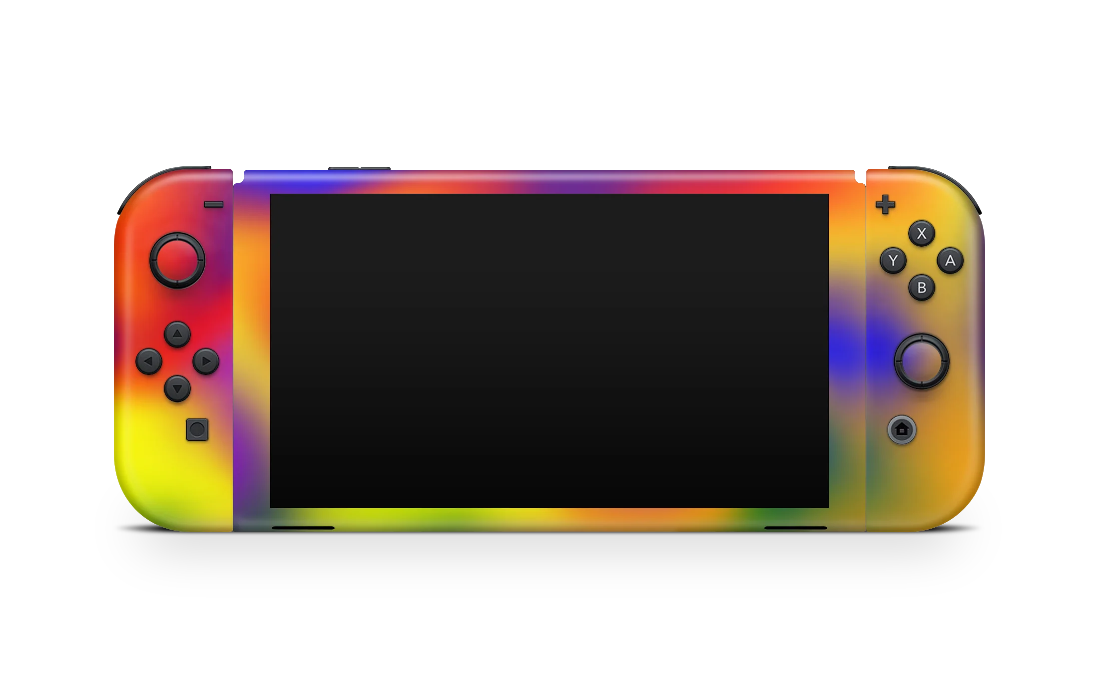Nintendo Switch OLED Skin rainbow burst - Image 3