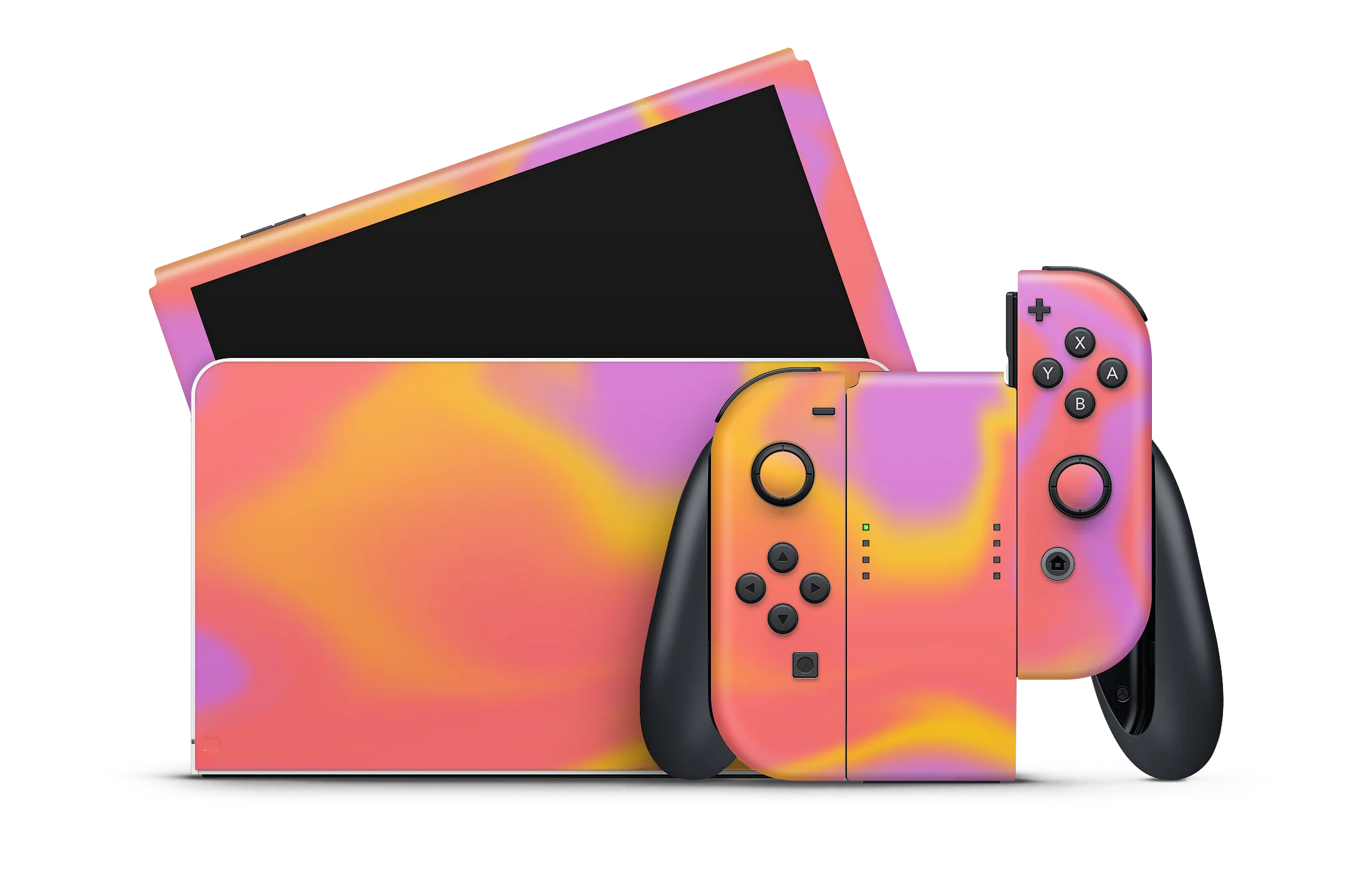 Nintendo Switch OLED Skin Sunset Hues