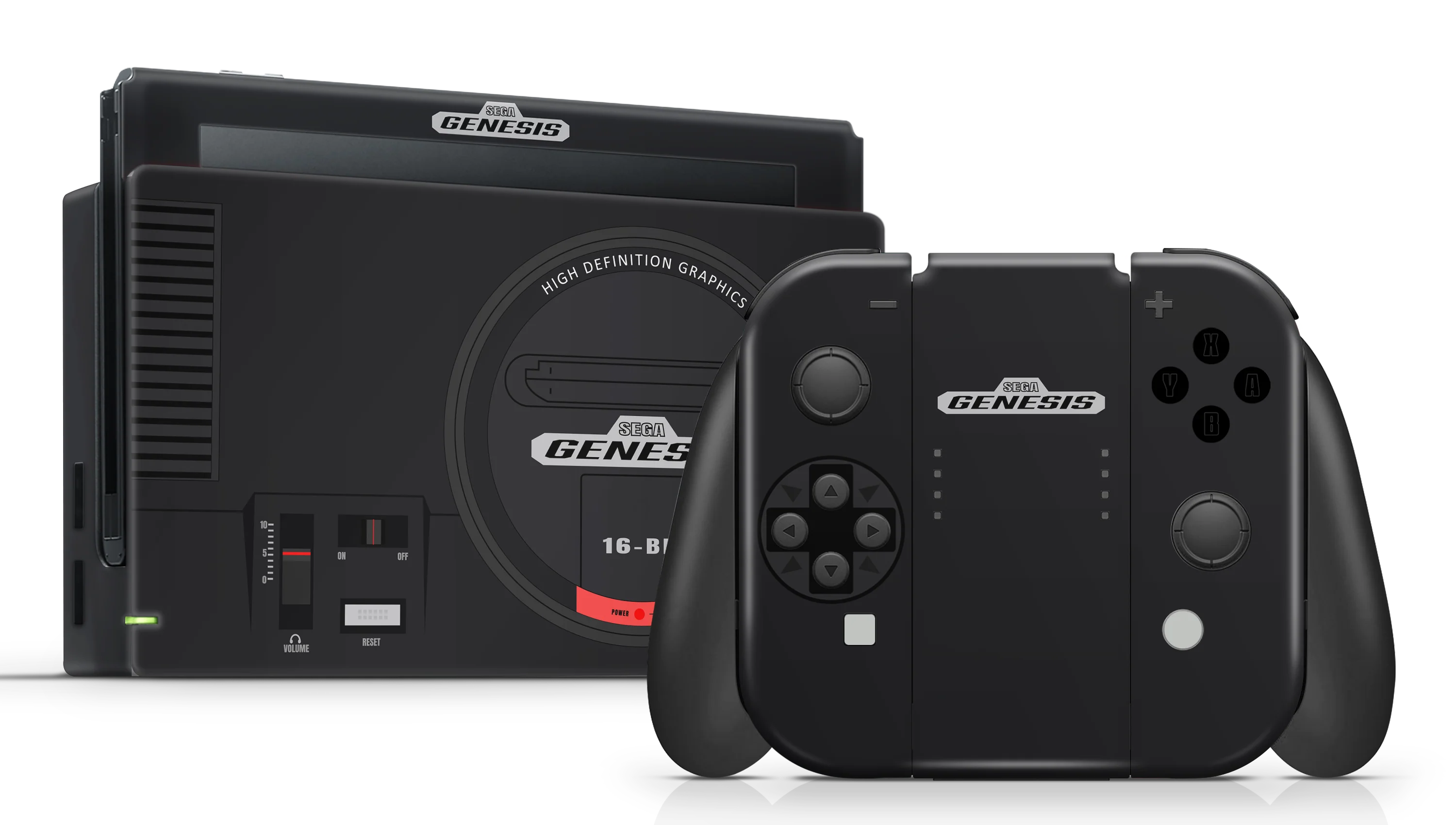 Nintendo Switch 2017 Skin Retro Genisis