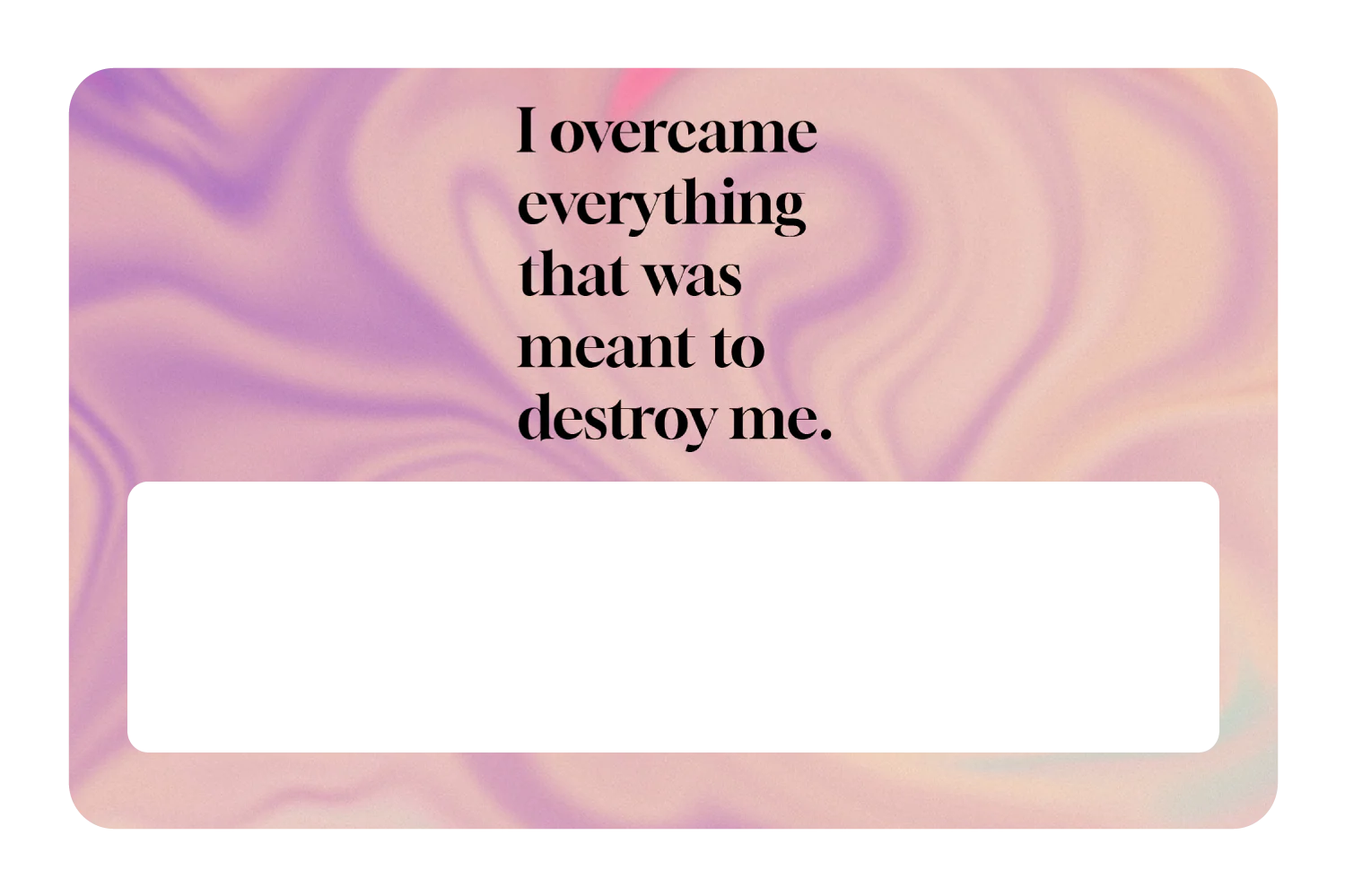I Overcame Everything - Image 6