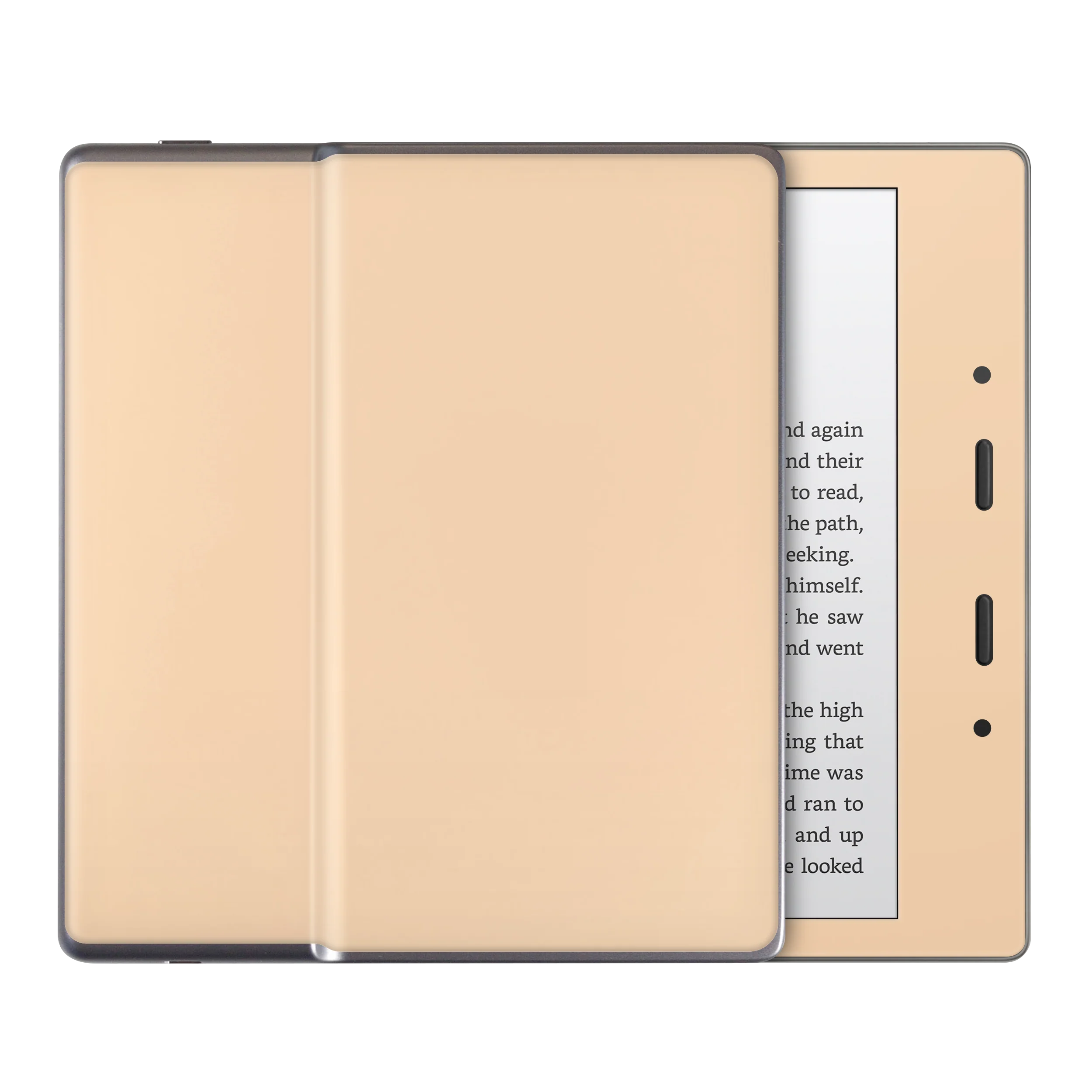 Pale Peach Kindle eReader Skin - Image 4