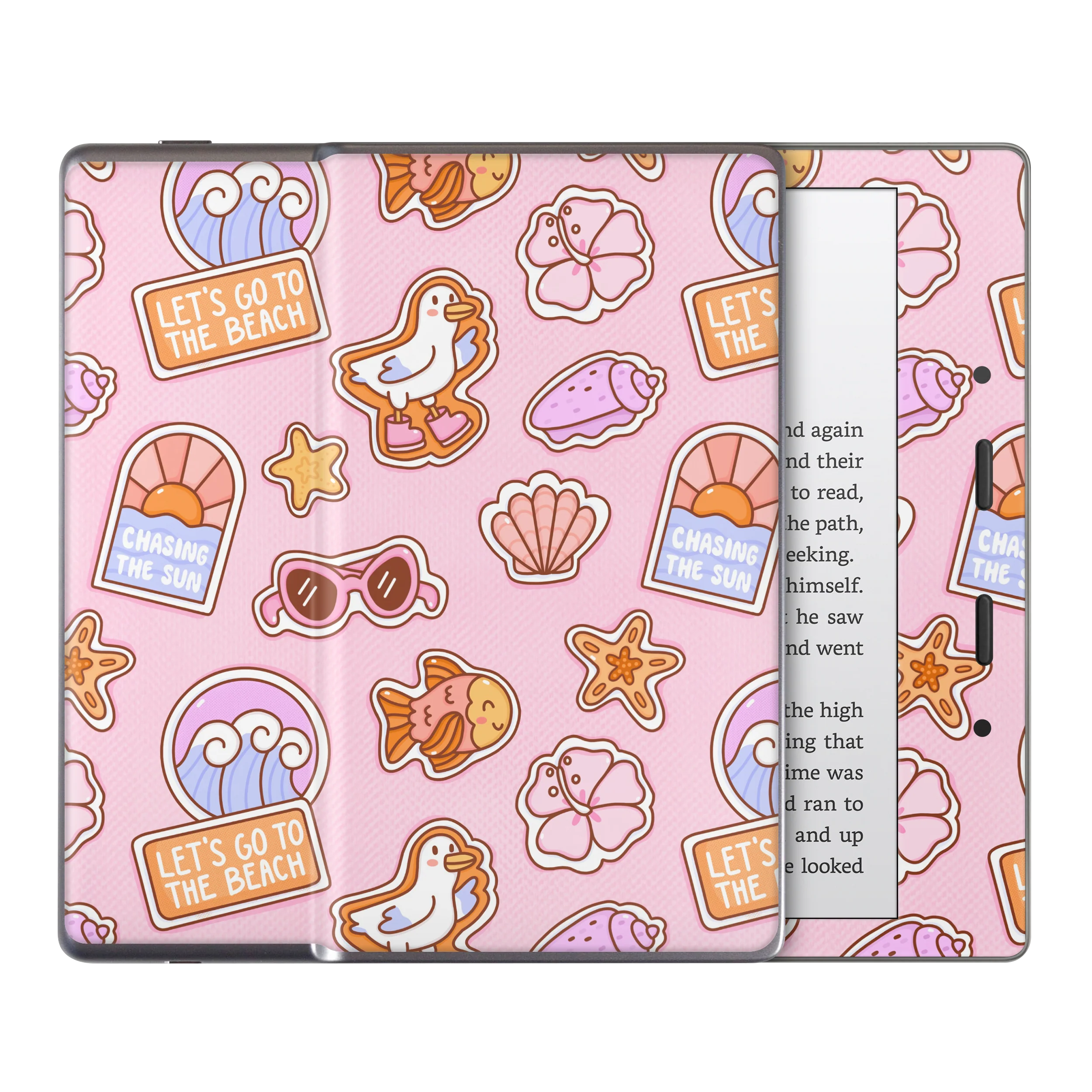 Patches Pink Kindle Skin - Image 4