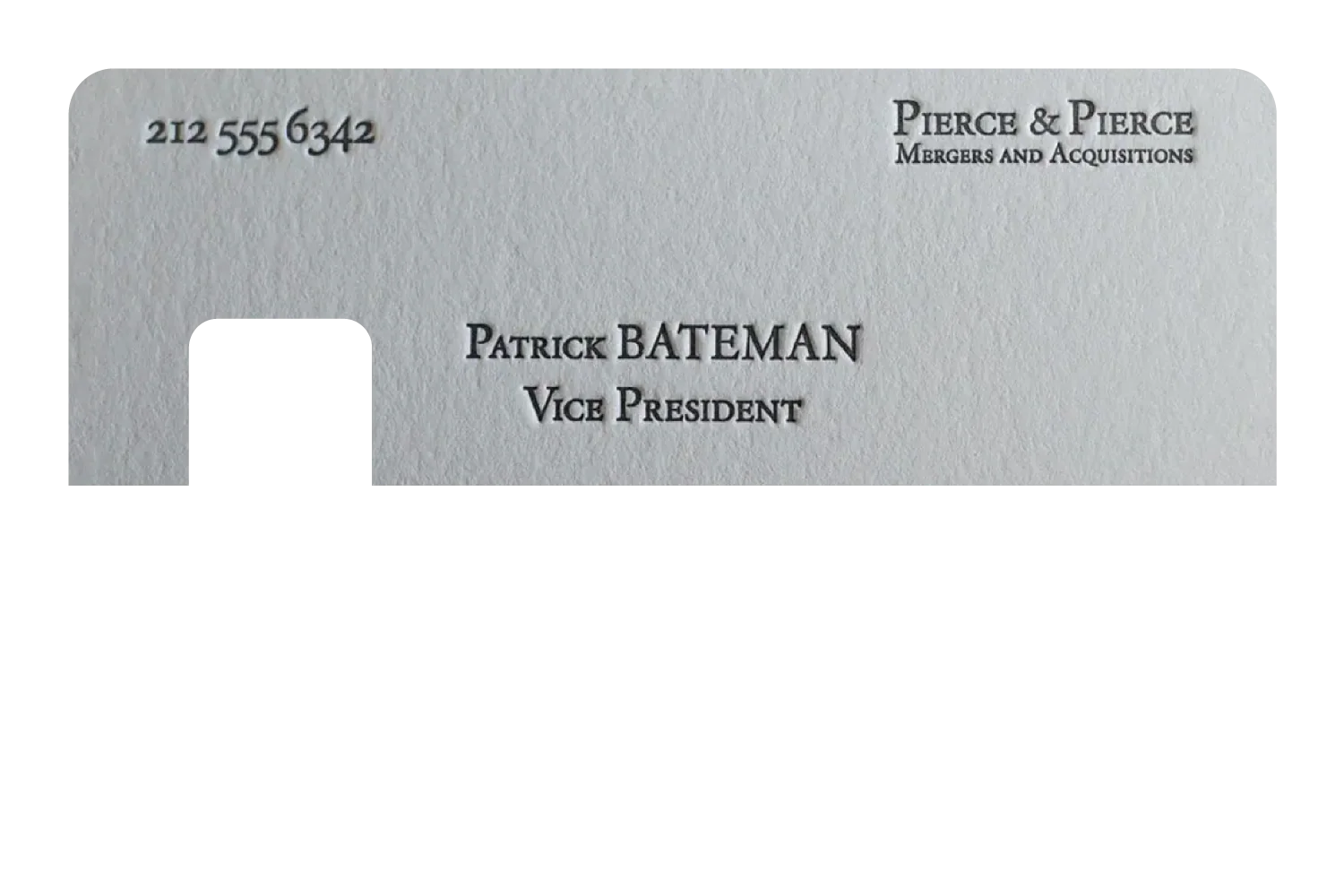 Patrick Bateman Card - Image 7