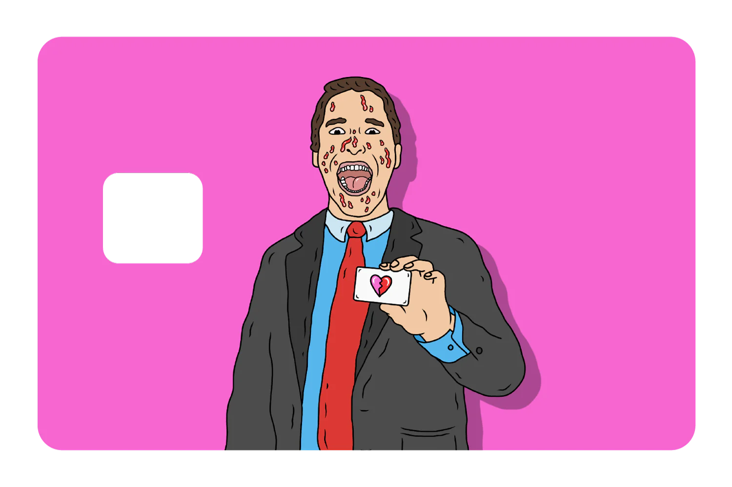 Patrick Batemans Business Card - Image 2